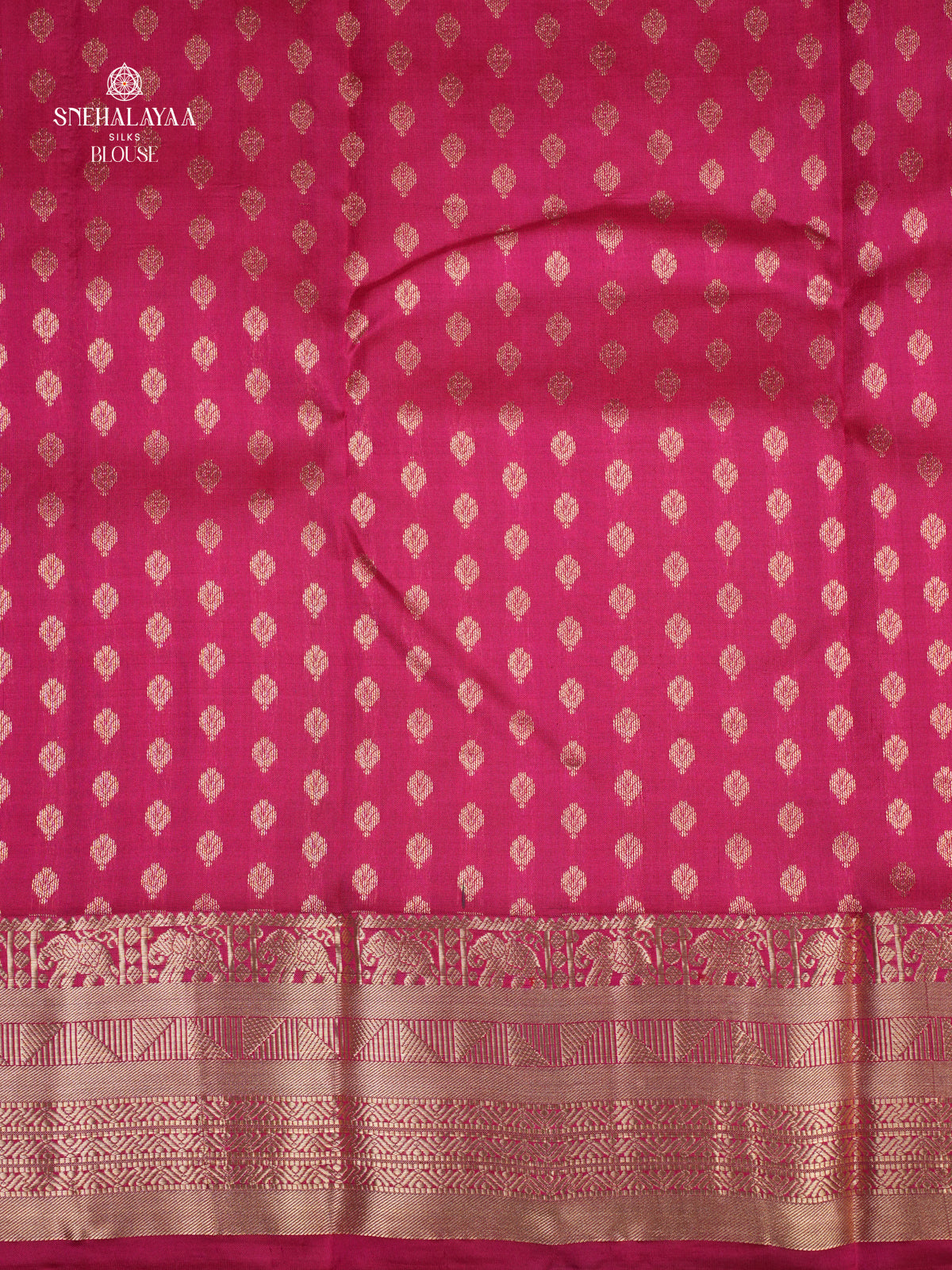 Pink Kanjivaram Silk Saree