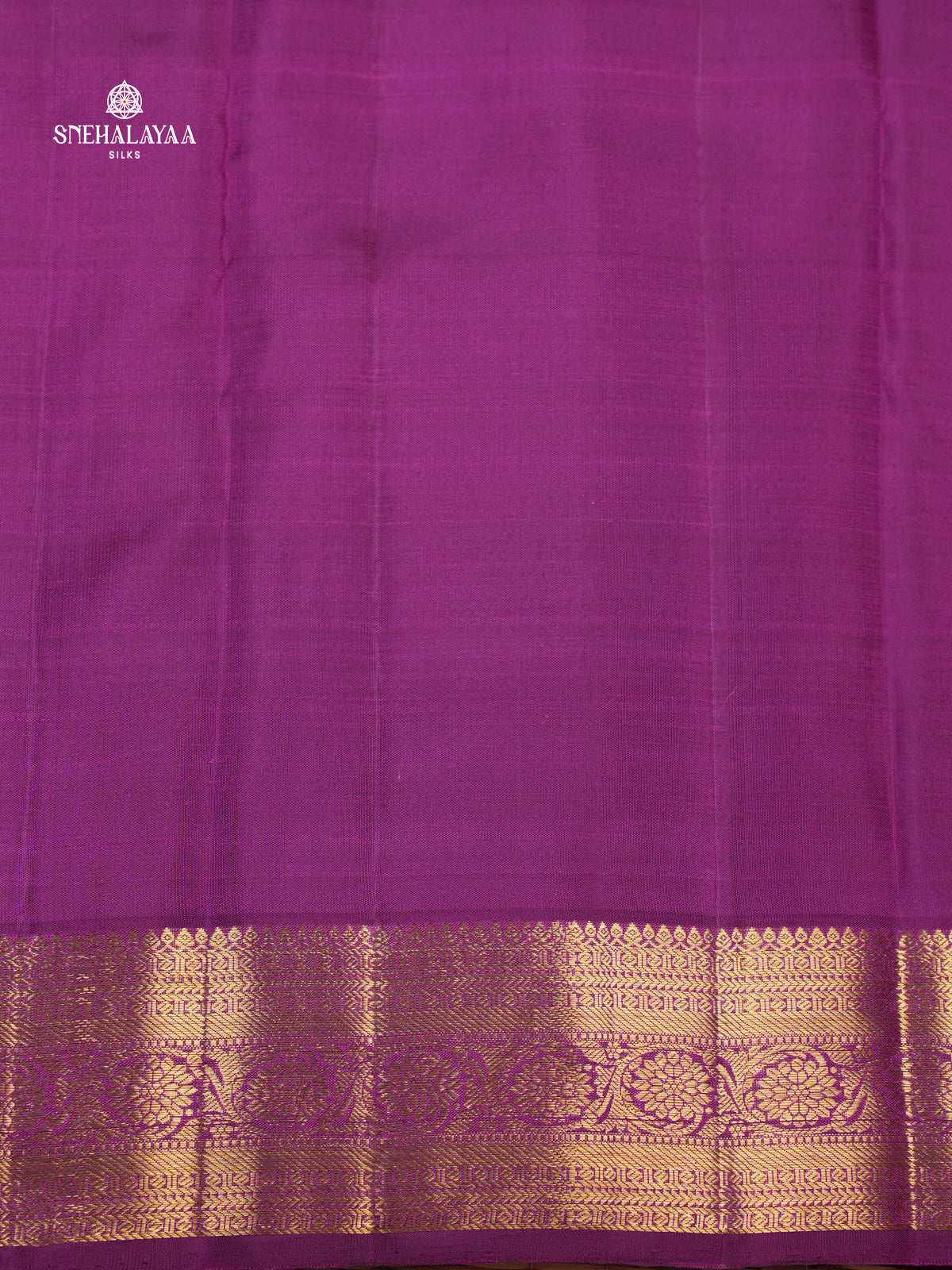 Purple Kanjivaram Silk Saree