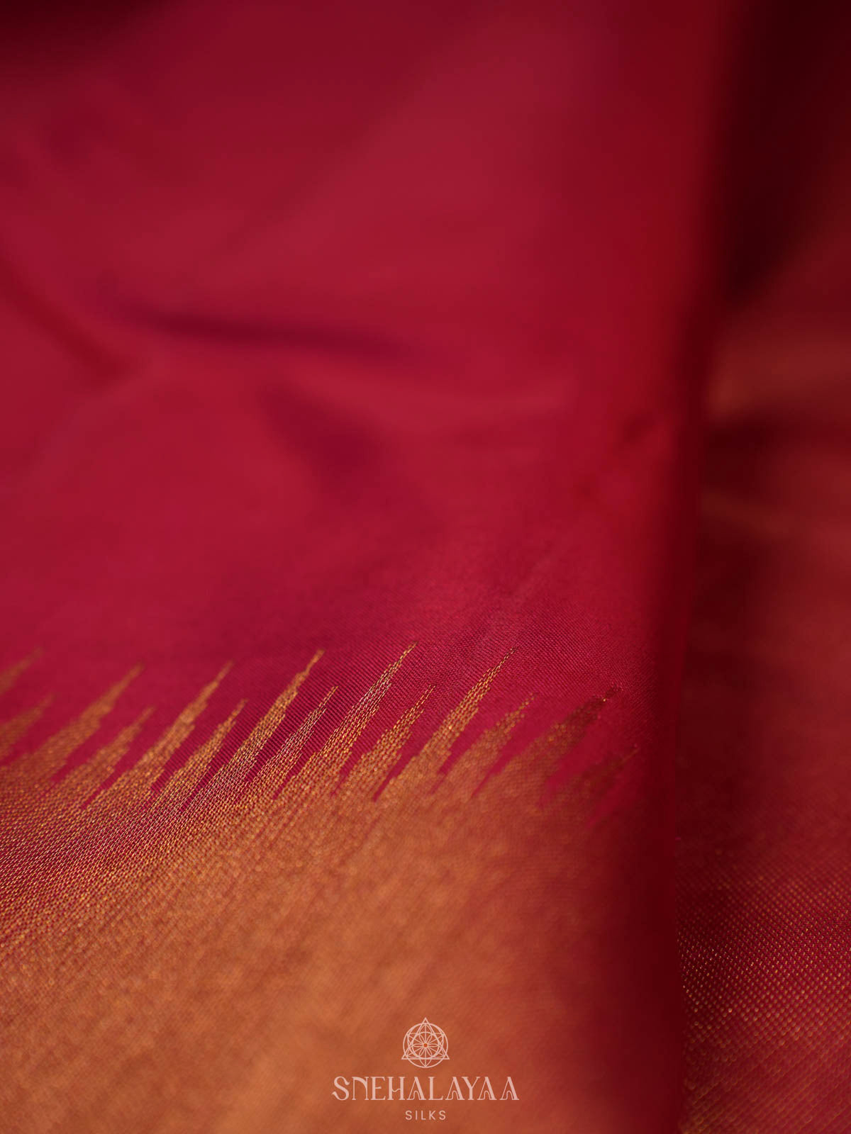 Rani Pink Kanjivaram silk saree