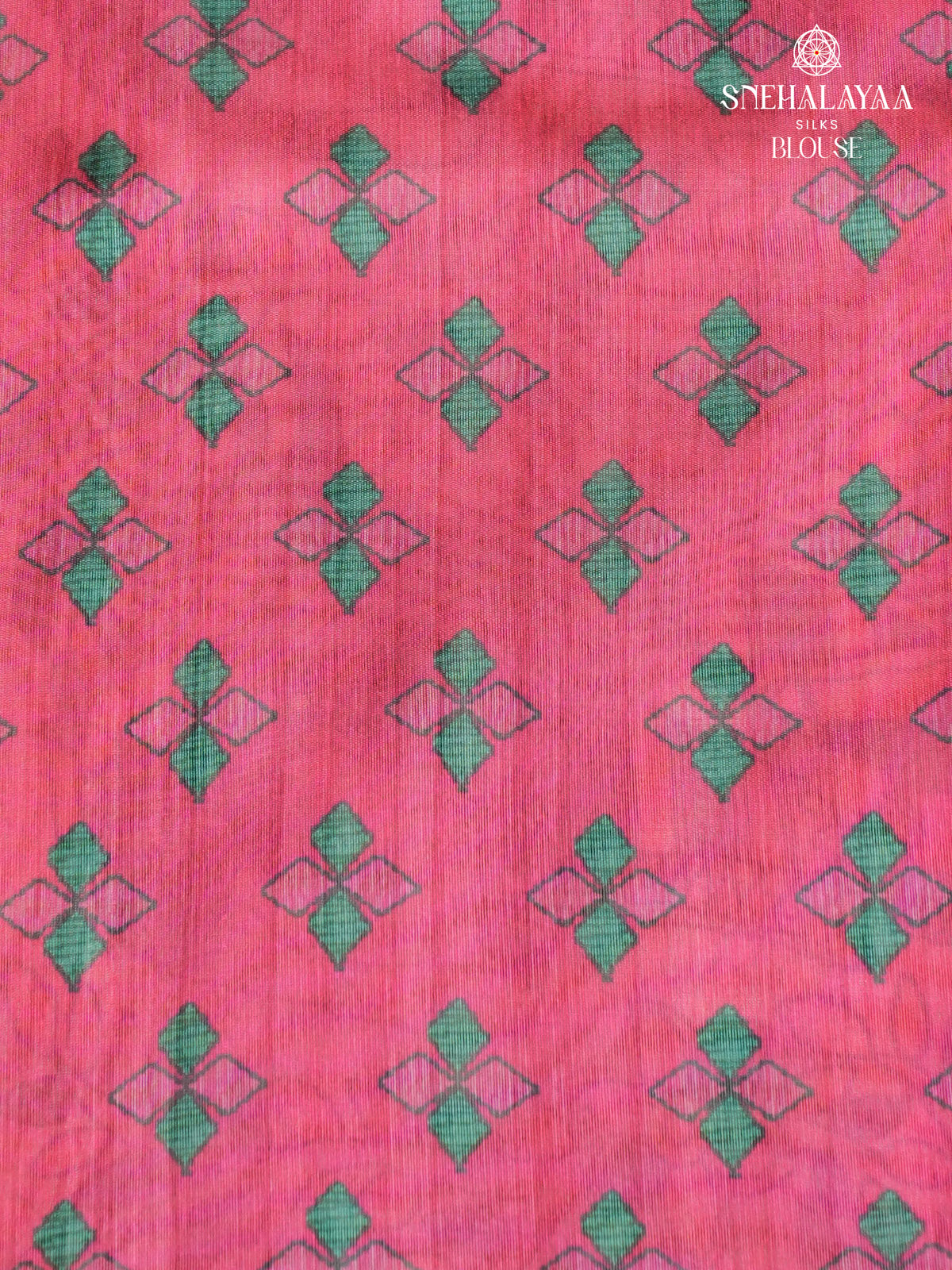 Rani Pink Madhubani Printed Saree