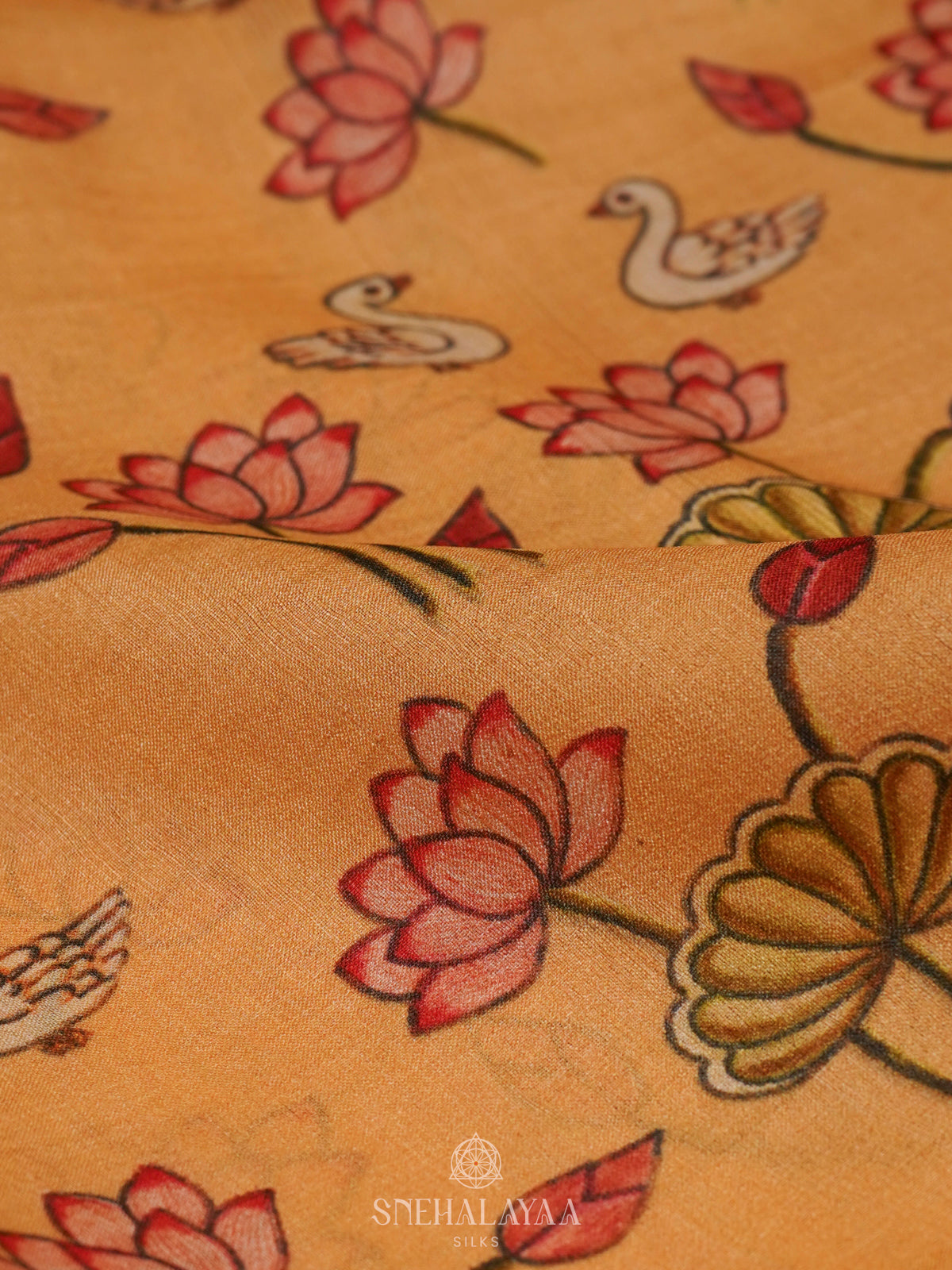 Sandal Tussar Saree