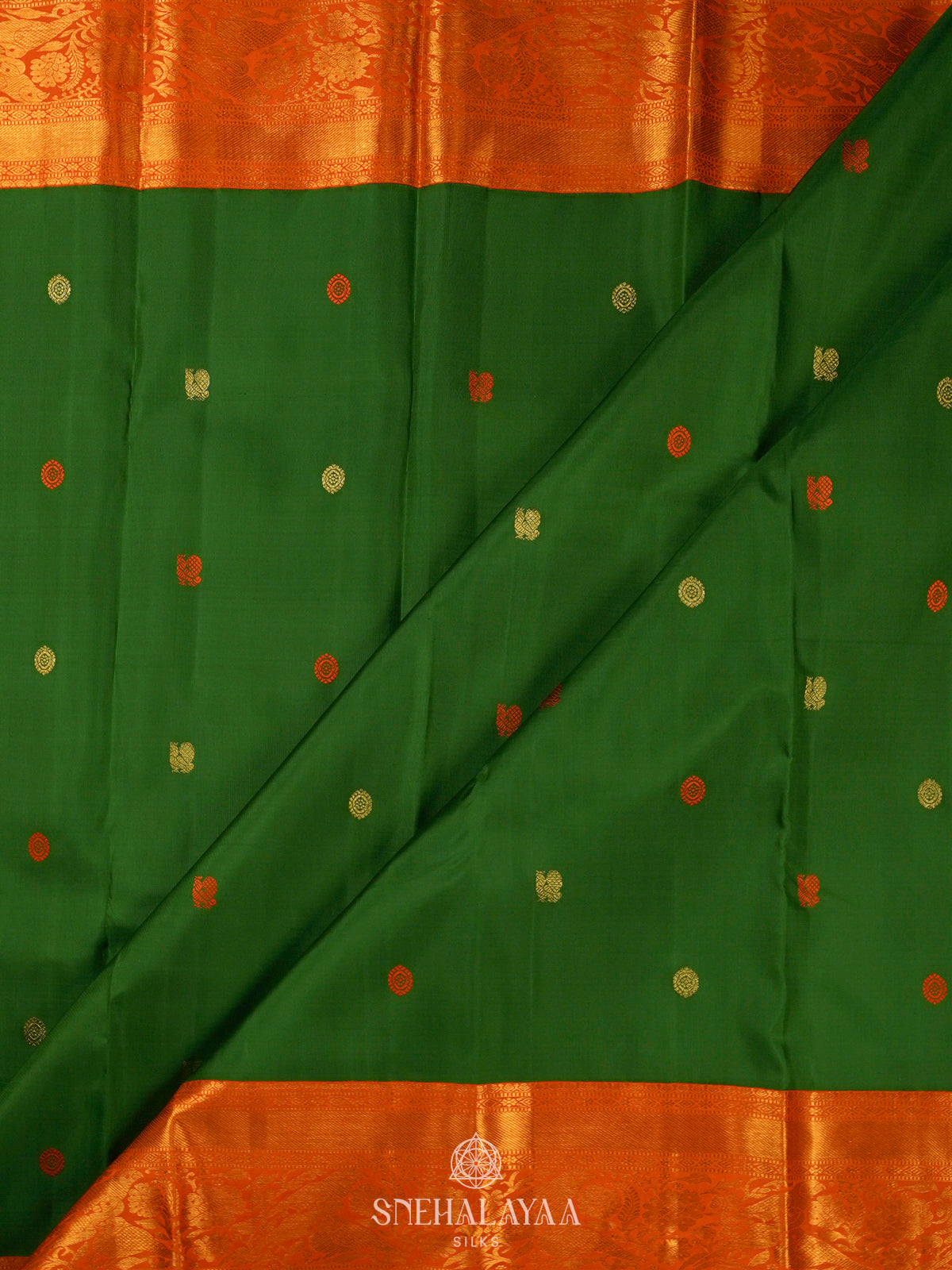 Green Kanjivaram Silk Saree