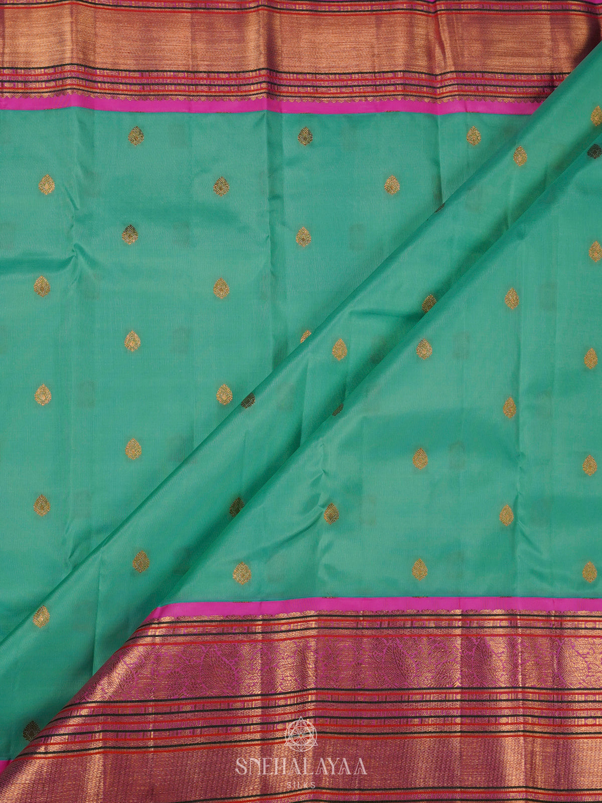 Green Kanjivaram Silk Saree