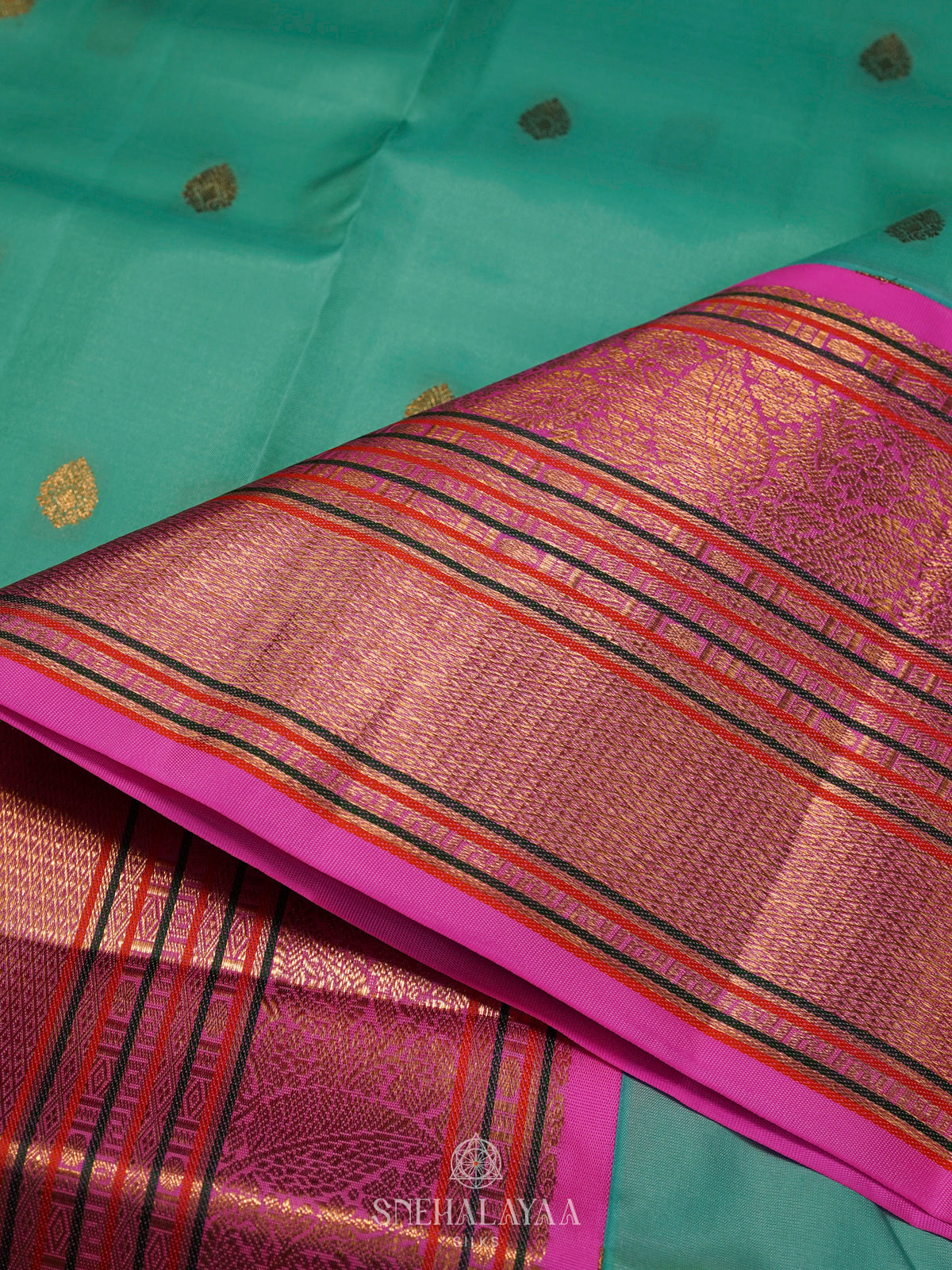 Green Kanjivaram Silk Saree
