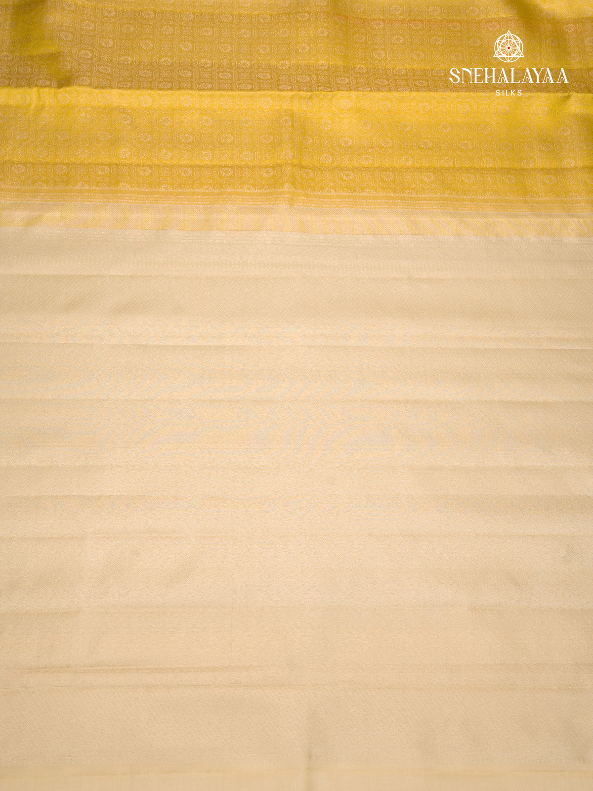 Yellow Kanjivaram Silk Saree
