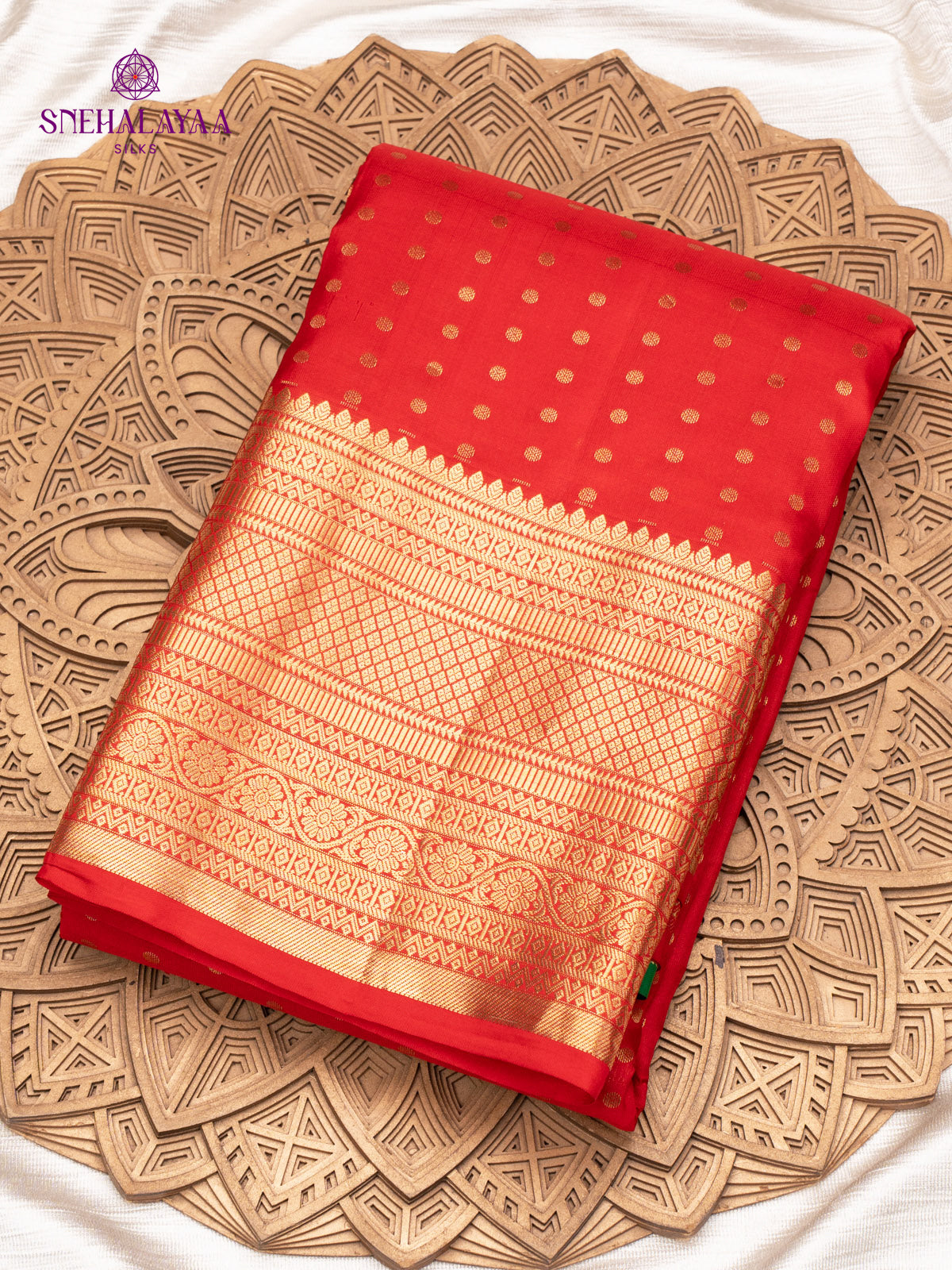 Red Kanjivaram Silk Saree
