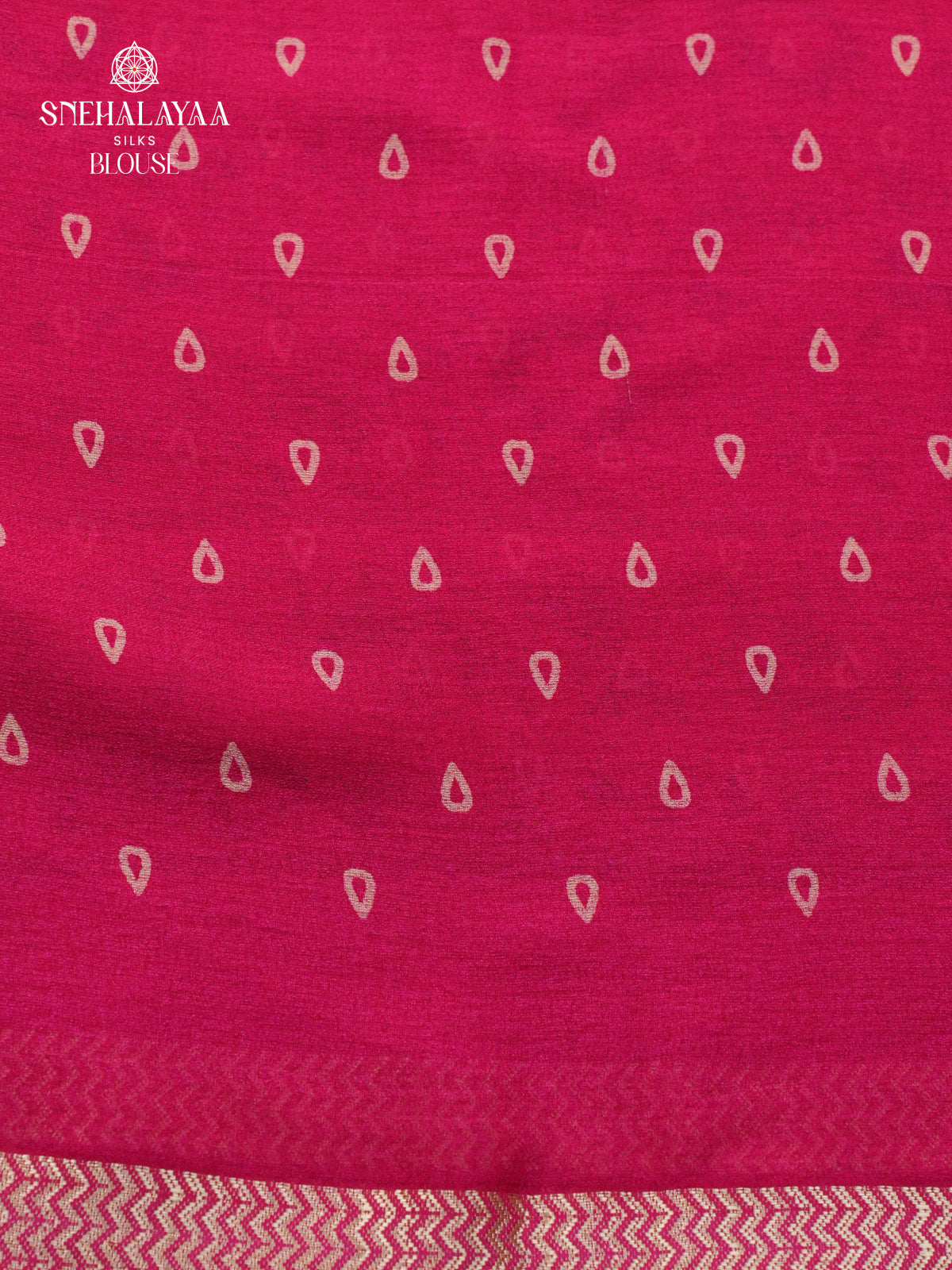 Rani Pink Chiffon Saree