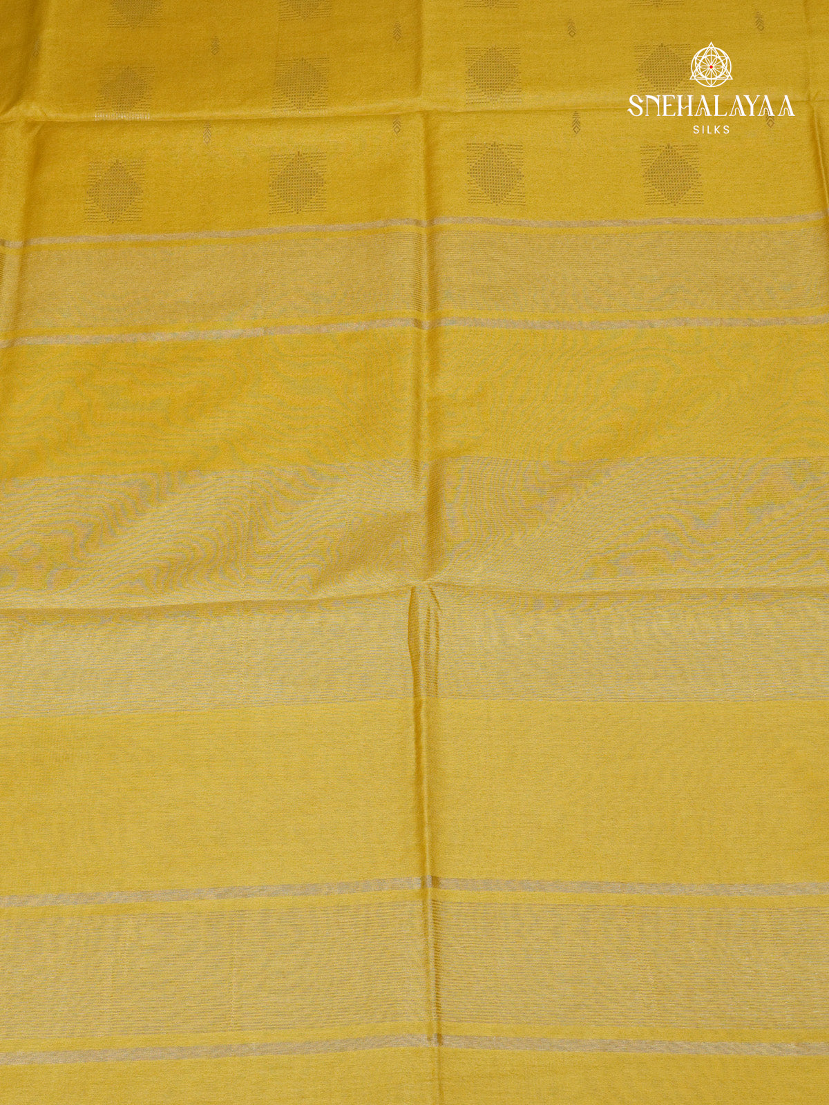 Yellow Bamboo Silk Saree