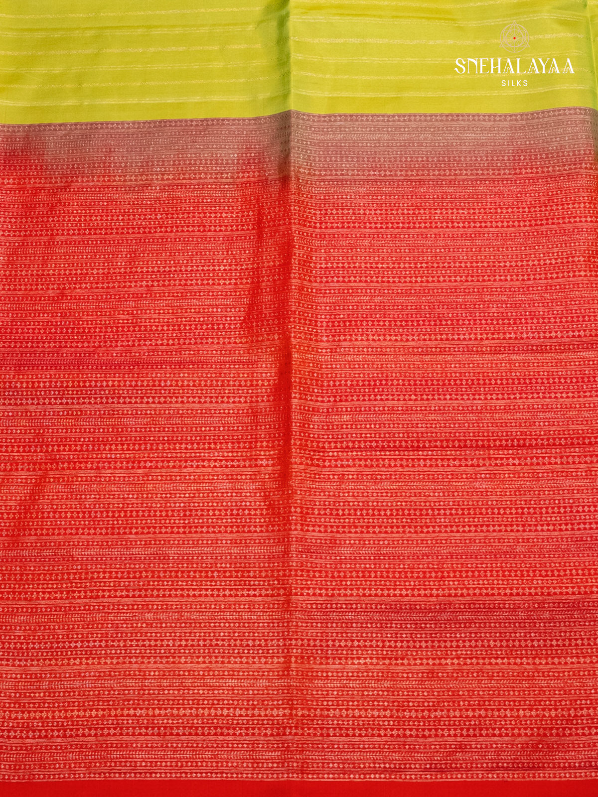 Lime Green Soft Silk