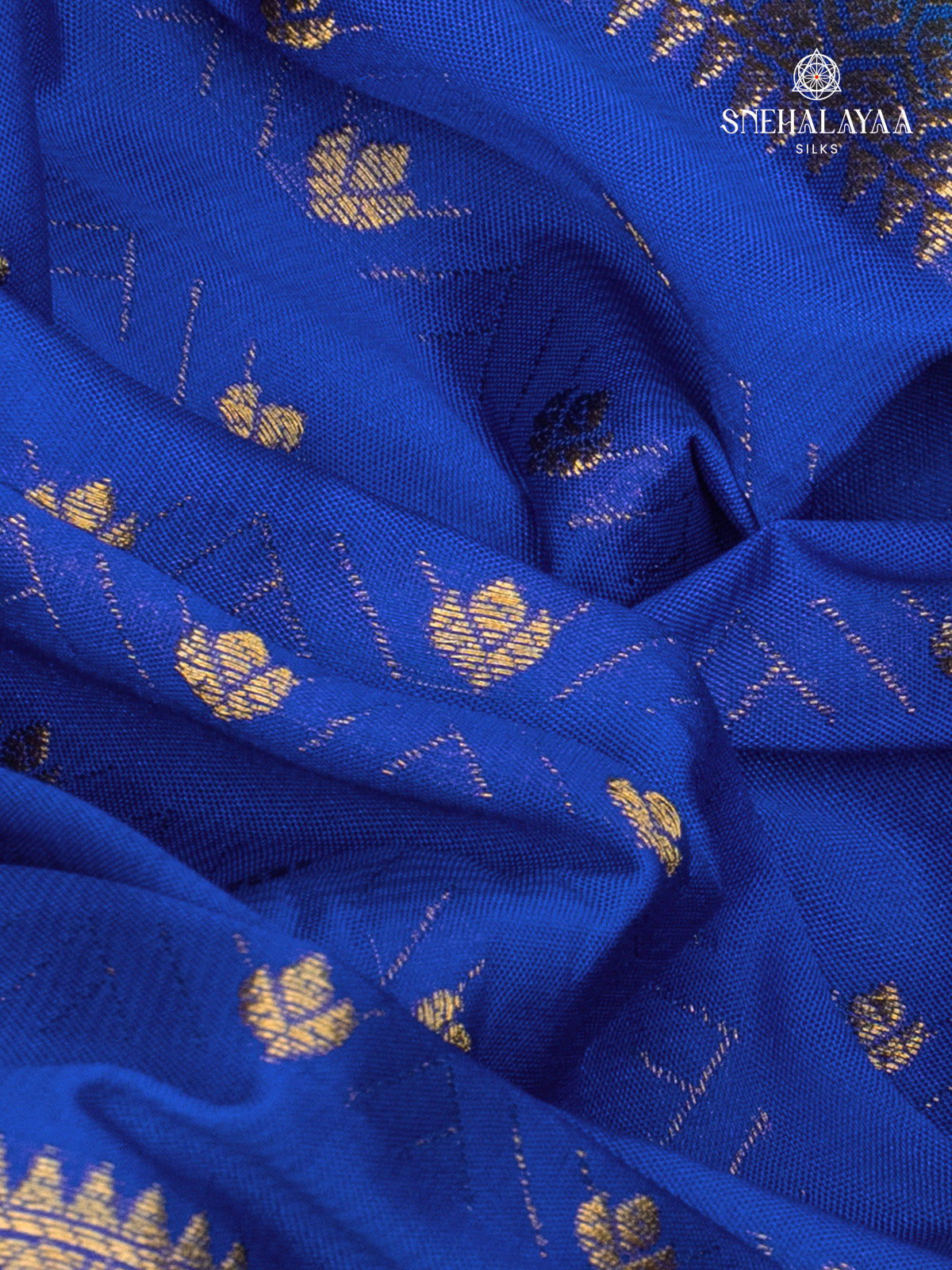 Royal Blue Mysore Silk Saree