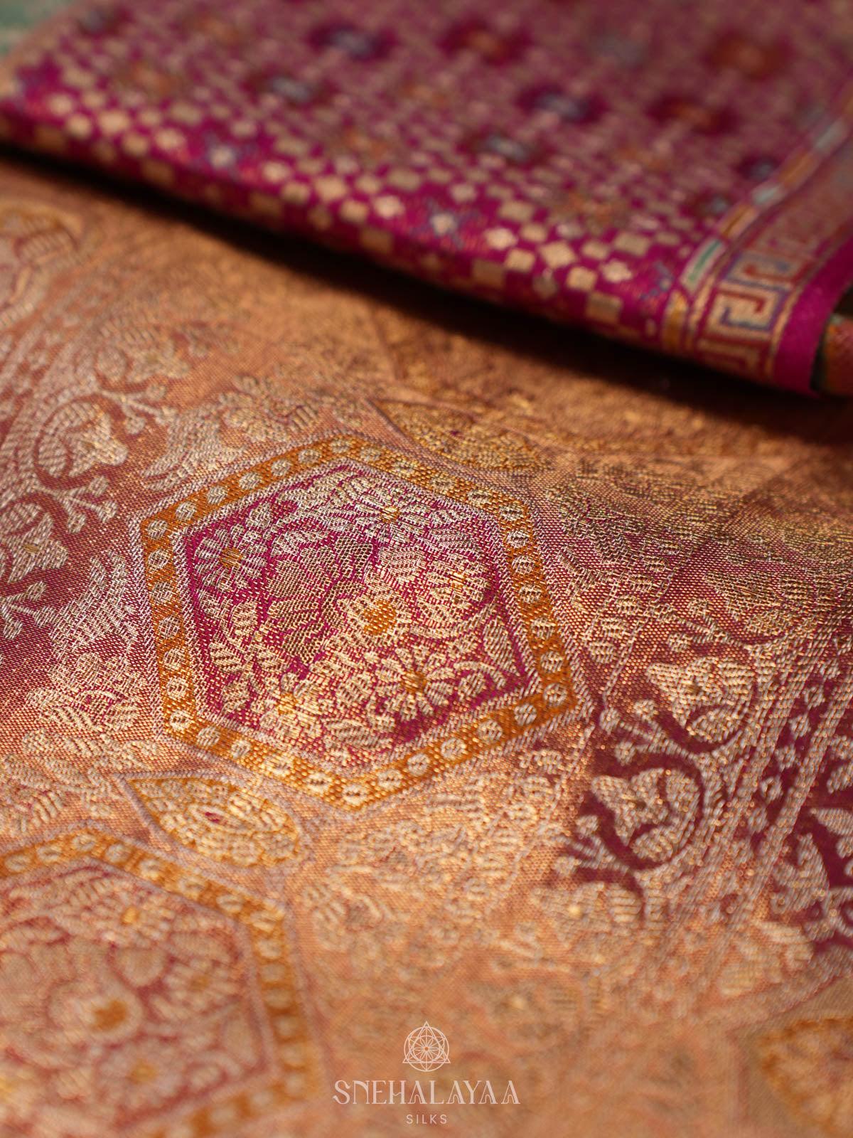 Sage Green Kanjivaram Silk Saree