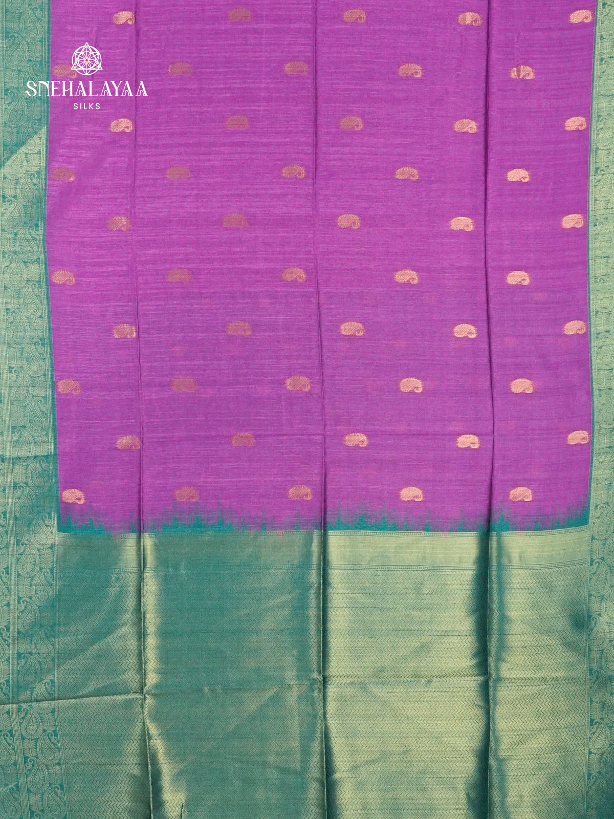 Purple Jute Saree