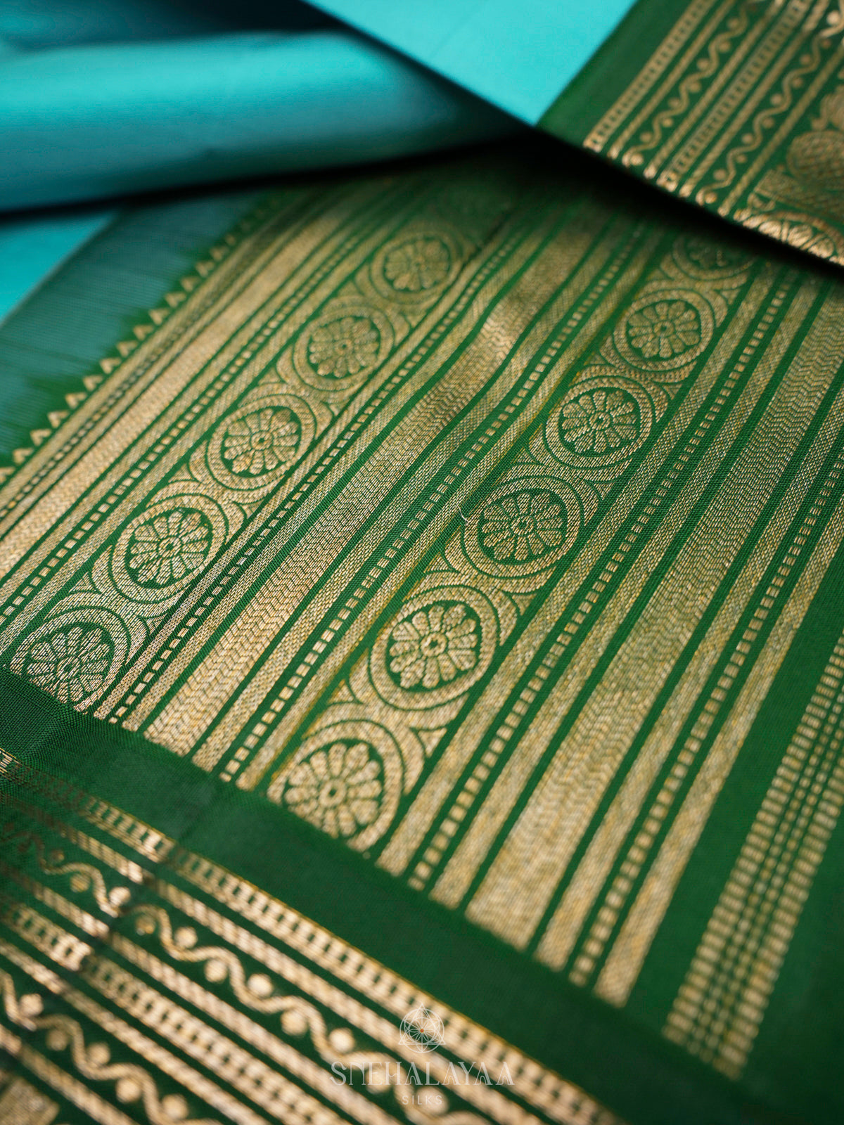 Blue Kanjivaram Silk Saree