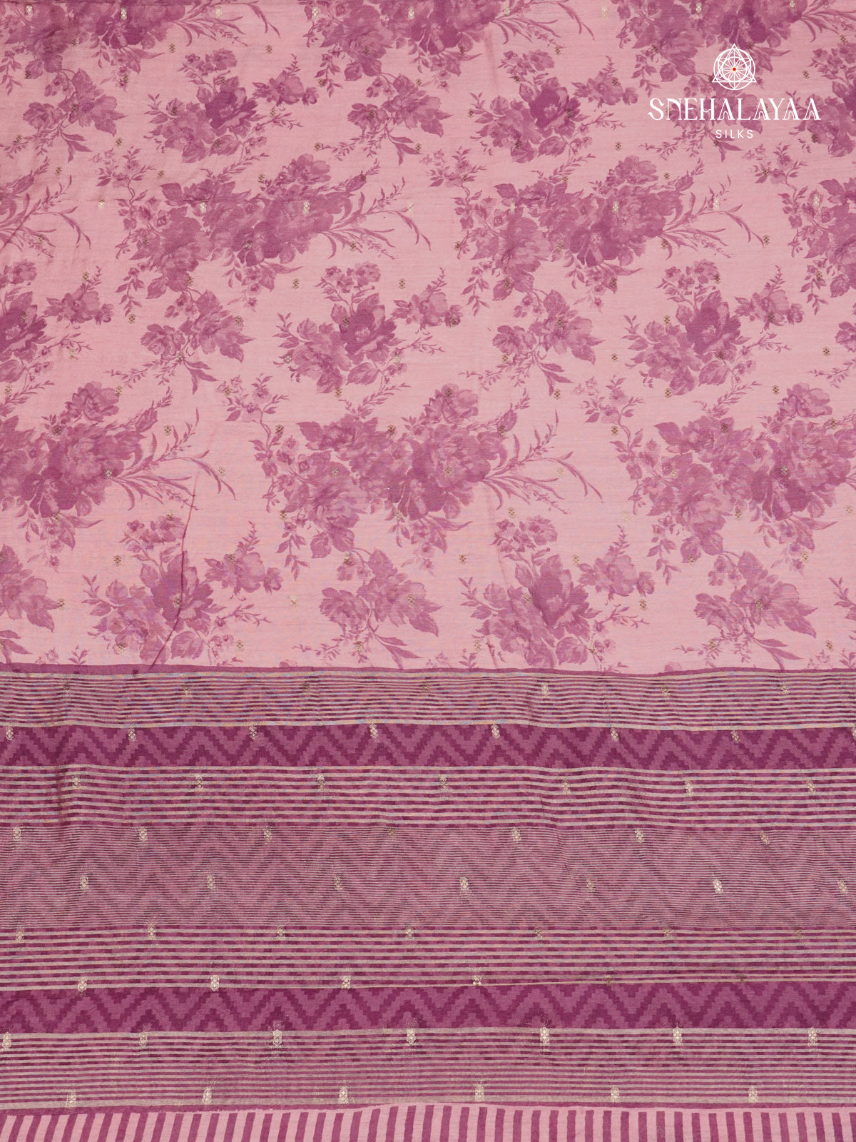Pink Chanderi Saree