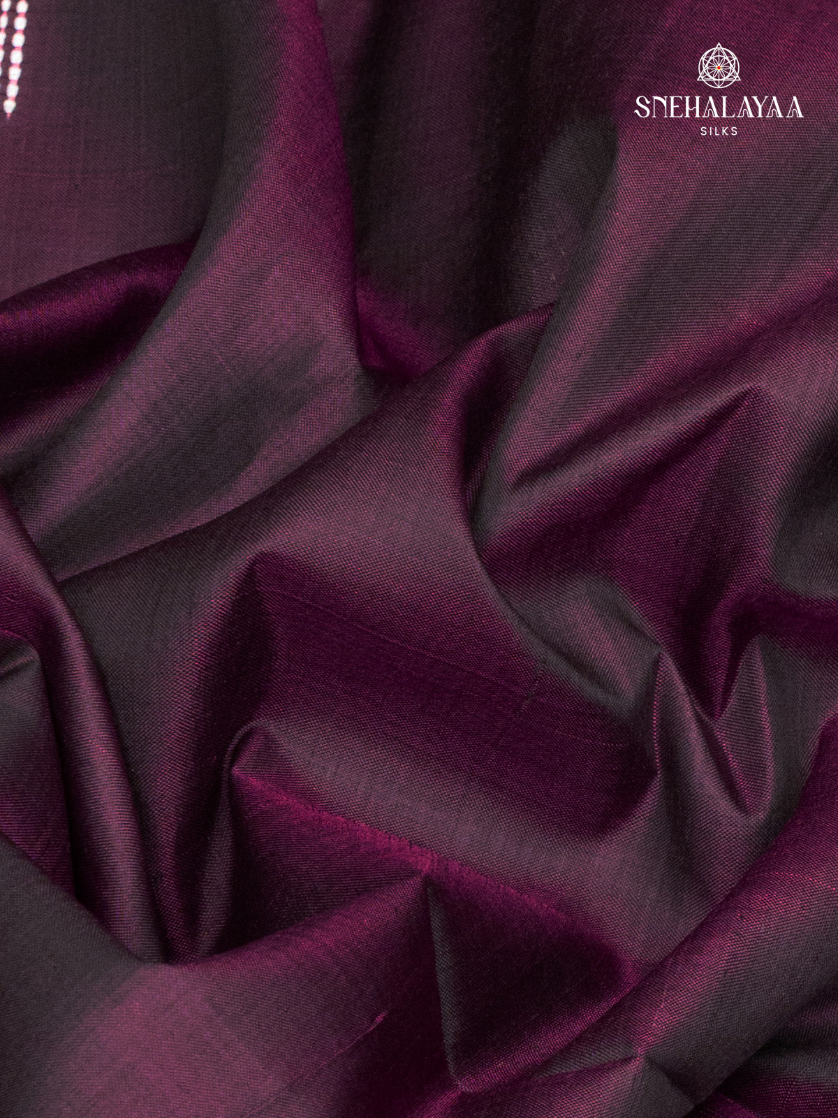 Purple Katan Silk Saree