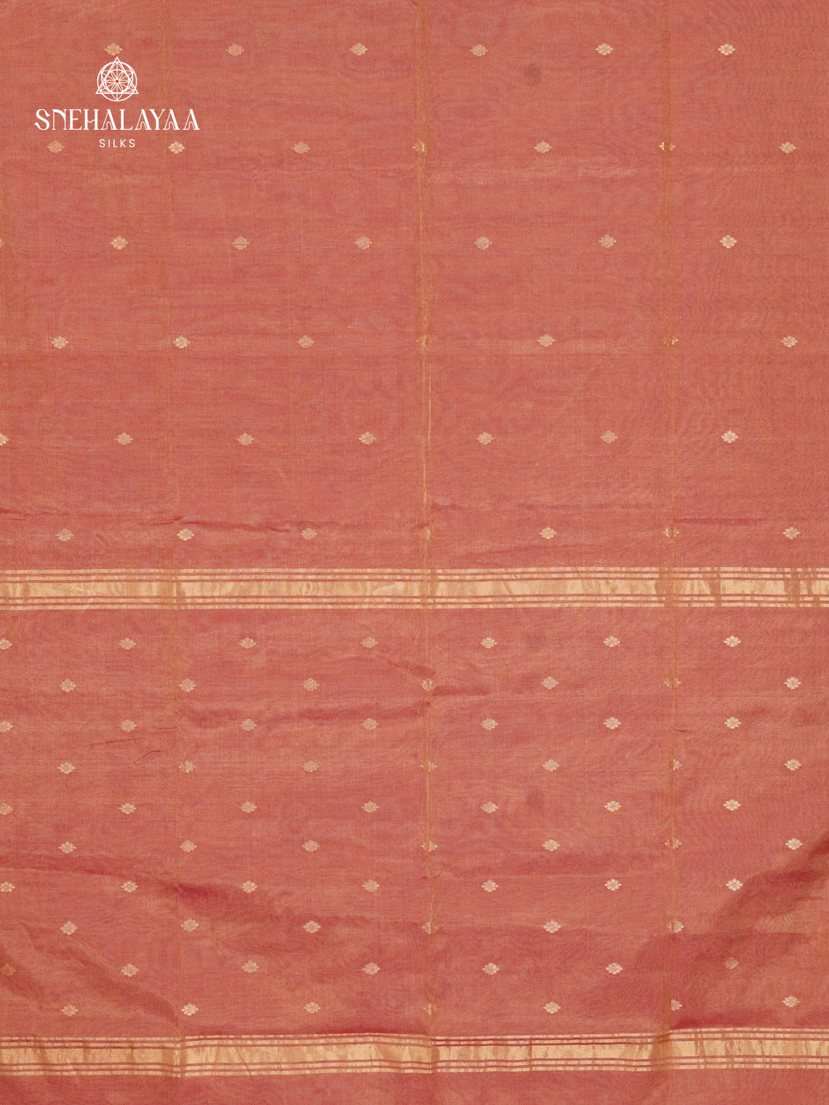 Mauve Pink Maheshwari Silk Cotton Saree