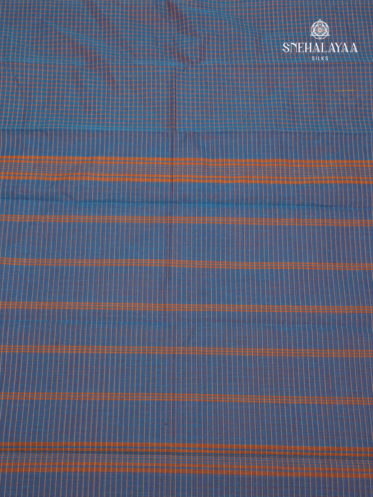 Blue Kanchi Cotton Saree