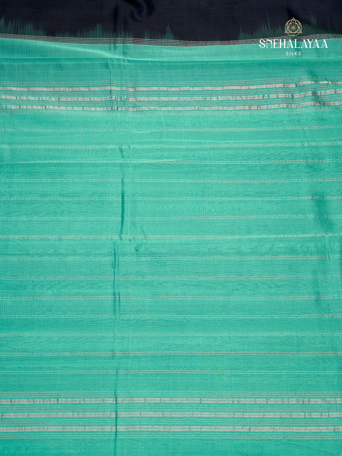 Black Mangalagiri Silk Cotton Saree