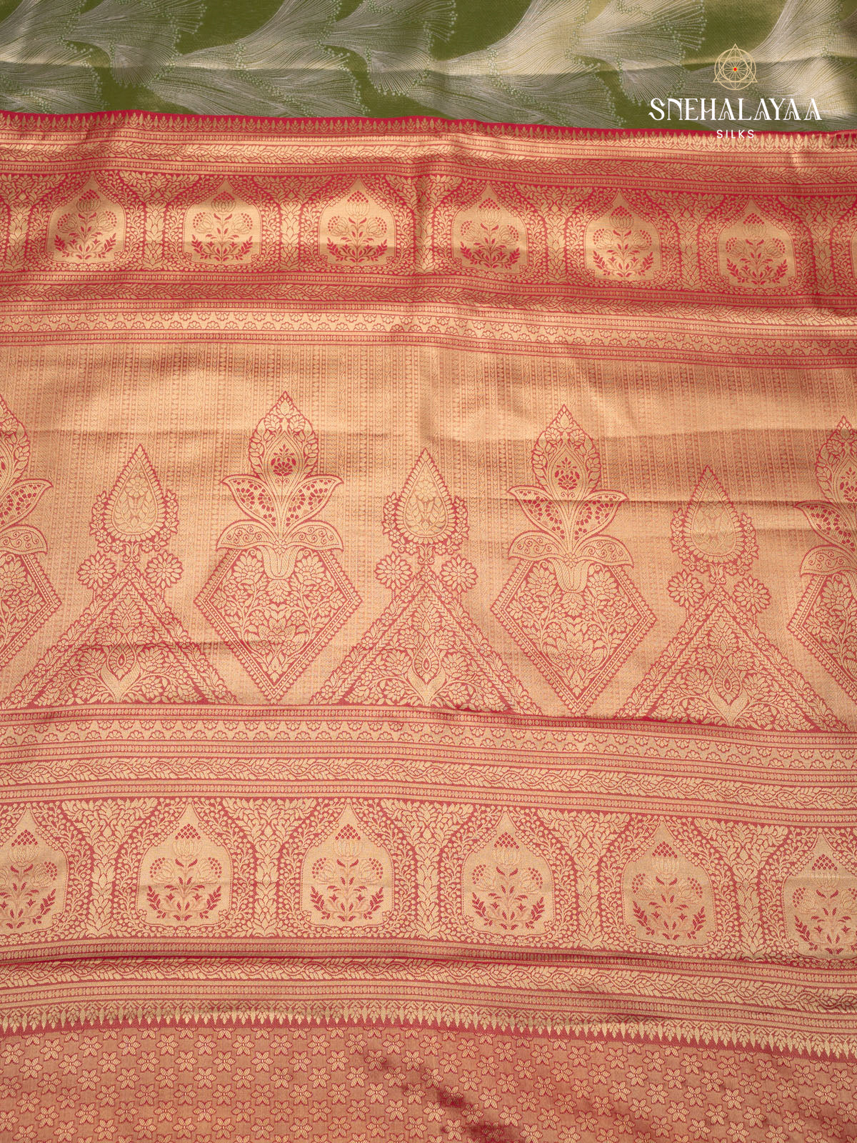 Green Art Silk Saree