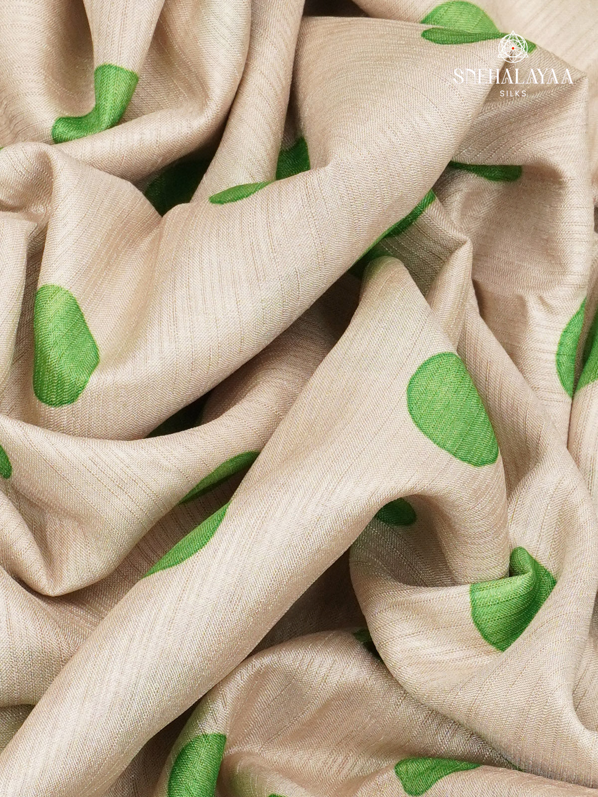 Off White Tussar Saree