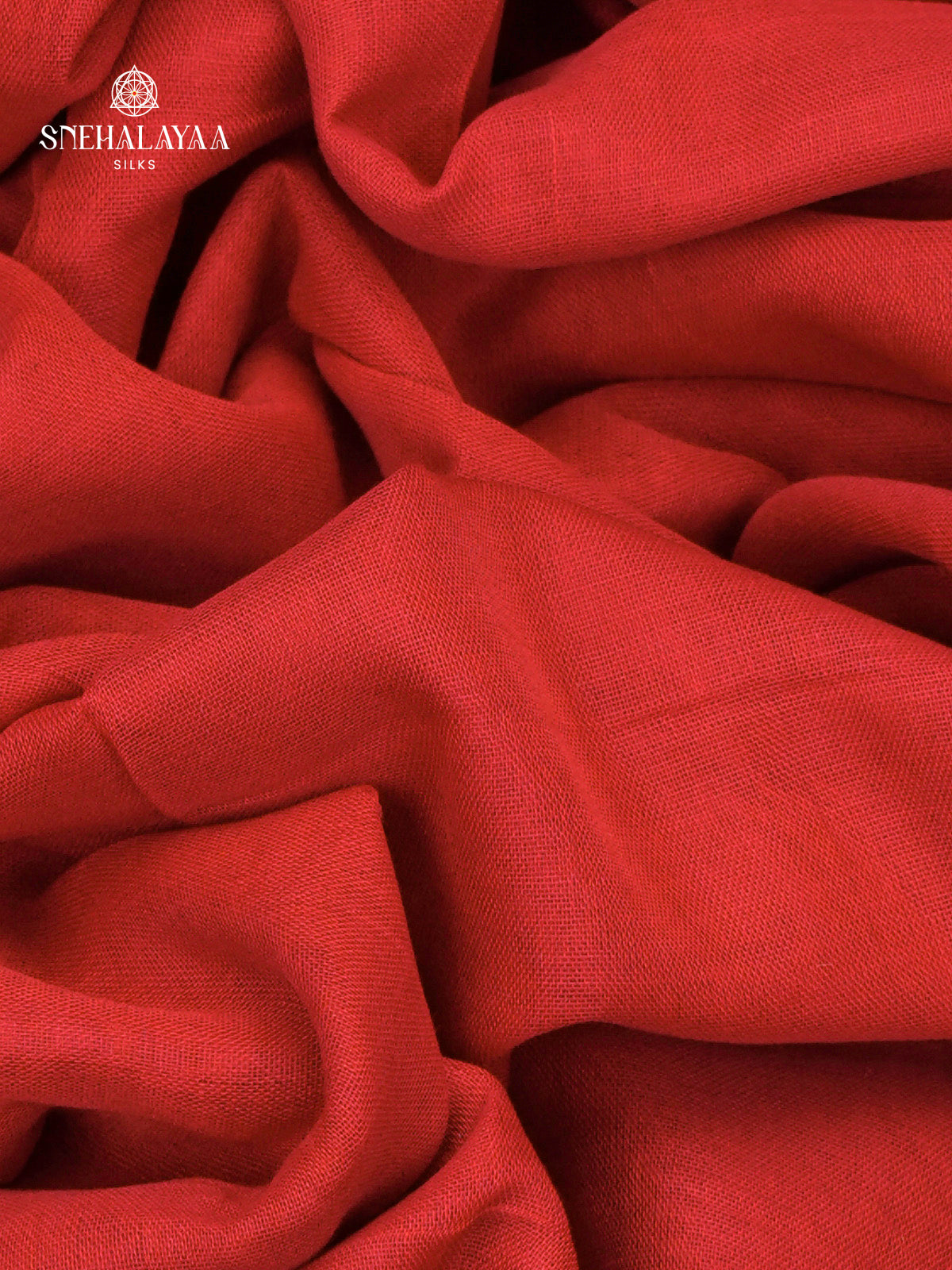 Red Narayanpet Cotton Saree