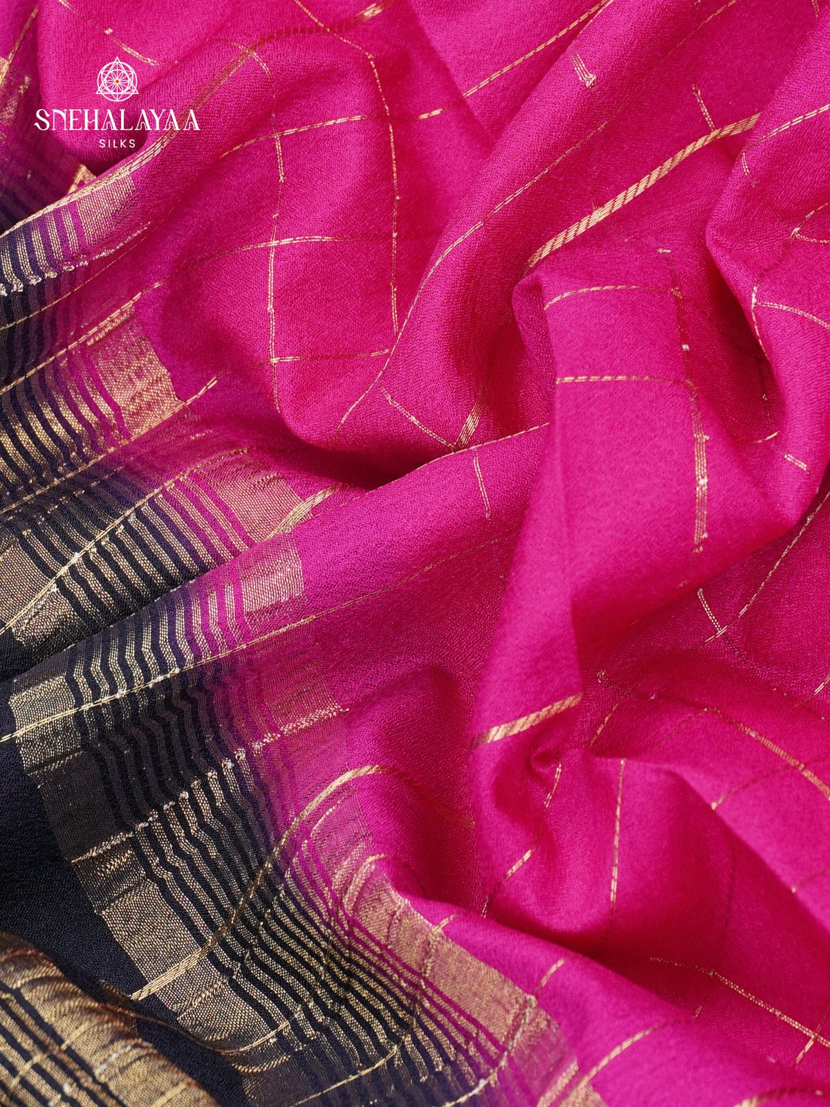 Rani Pink Mysore Silk Saree