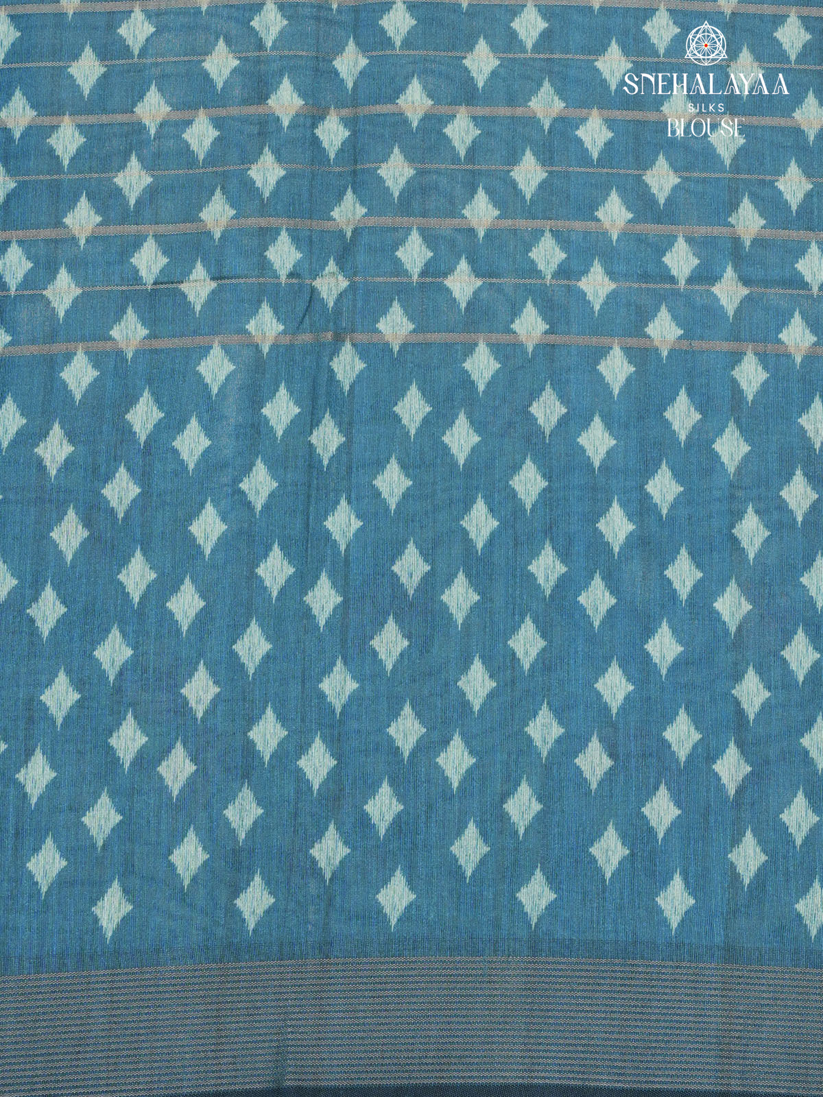 Beige Floral Printed Tussar Saree