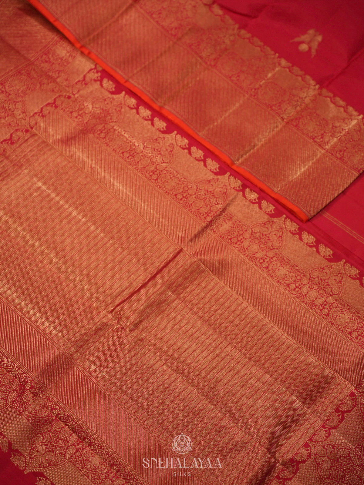 Pink Kanjivaram Silk Saree