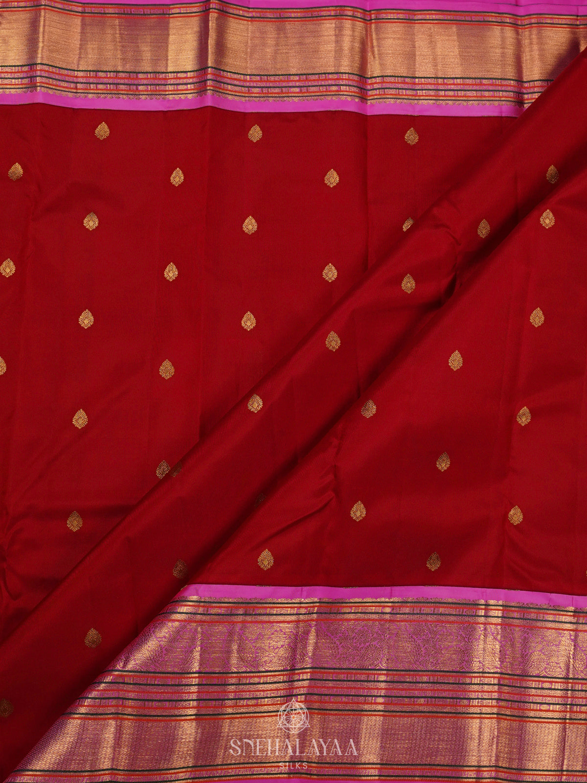 Red Kanjivaram Silk Saree