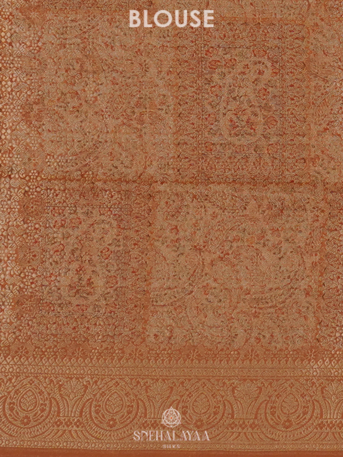 Mustard Tussar Saree