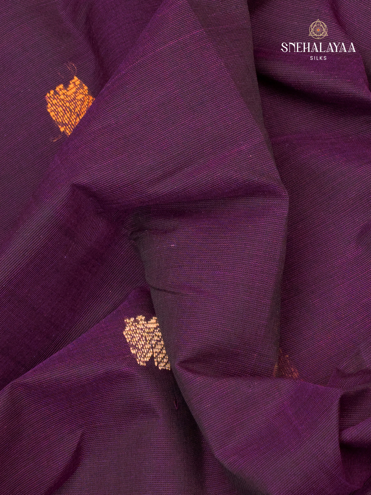 Maroon Kanchi Cotton Saree