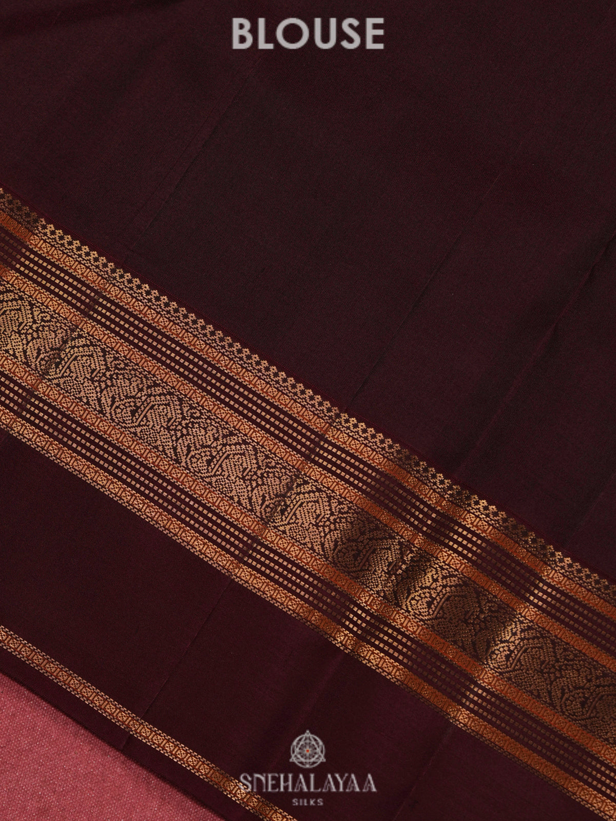 Blue Kanjivaram Silk Saree
