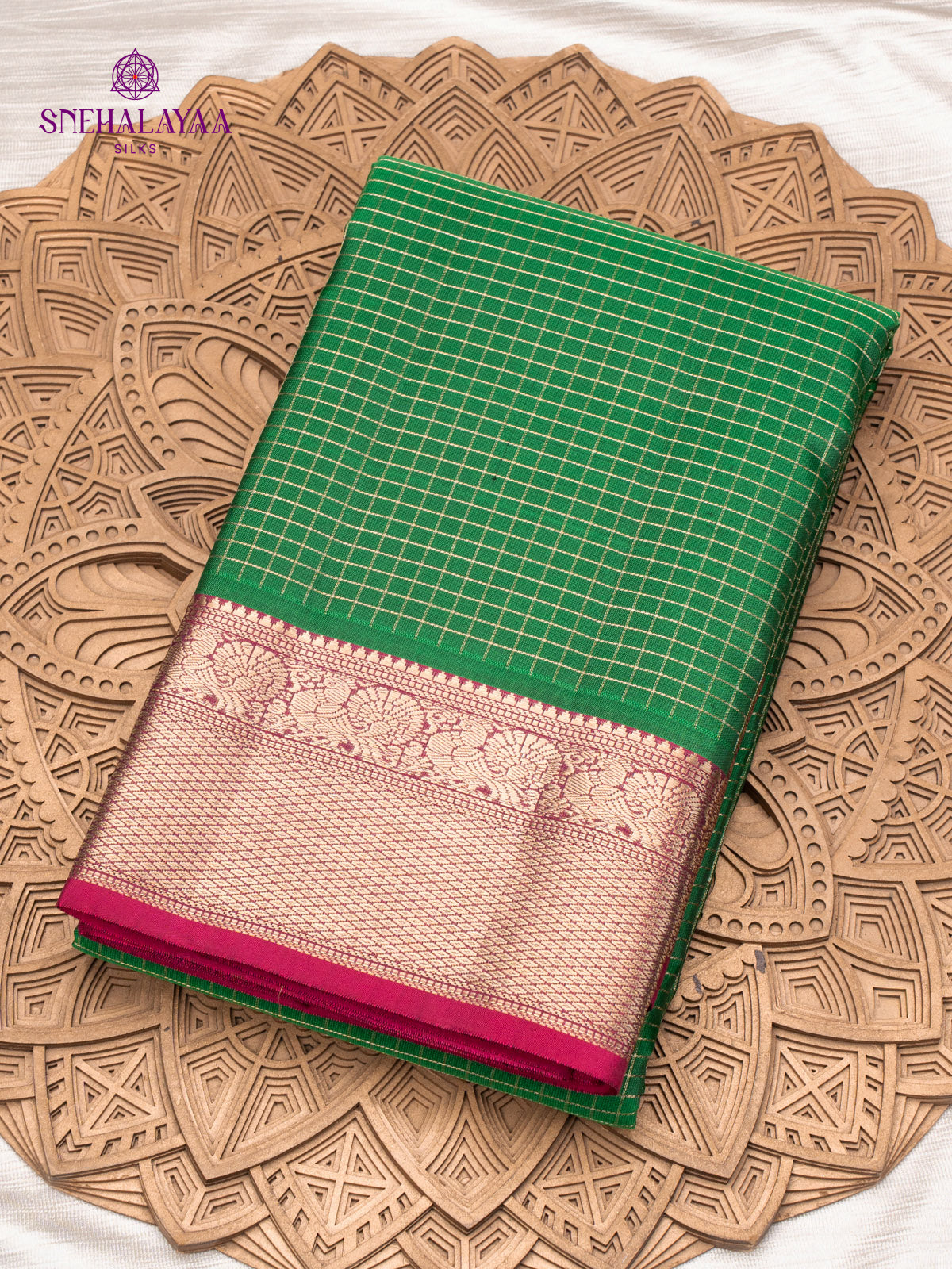 Green Kanjivaram Silk Saree