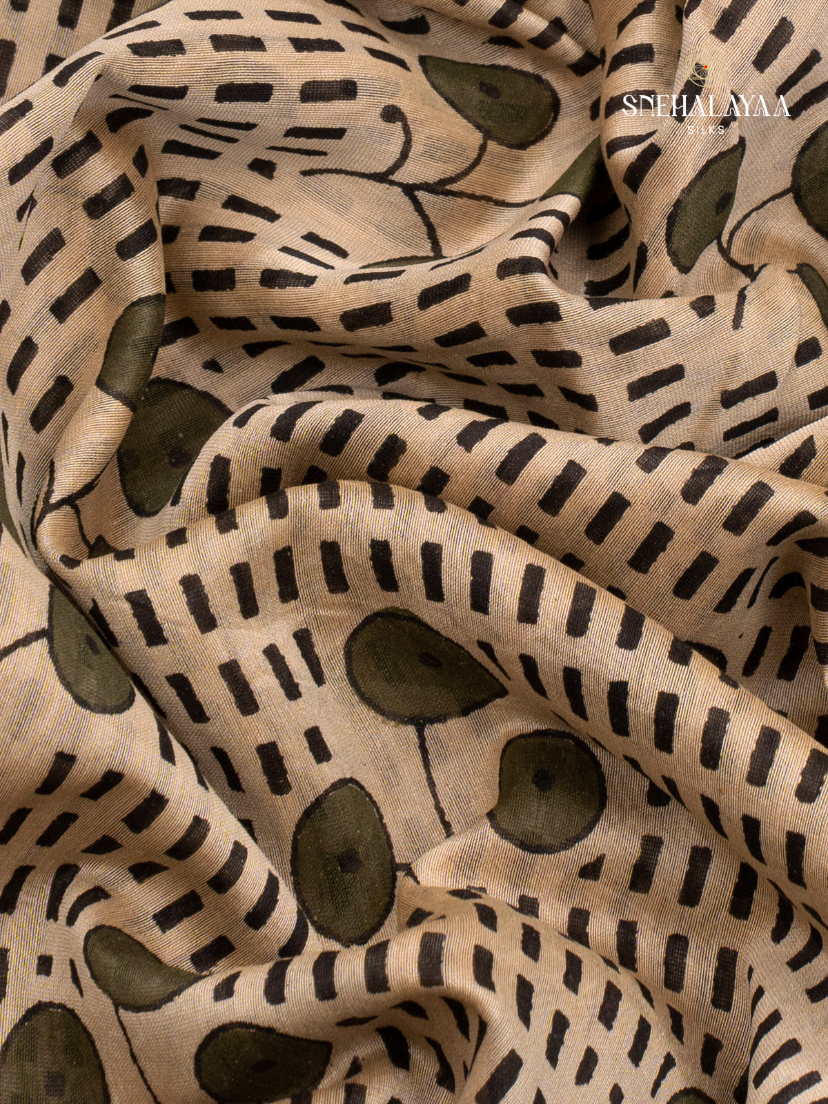 Peach Chanderi Saree