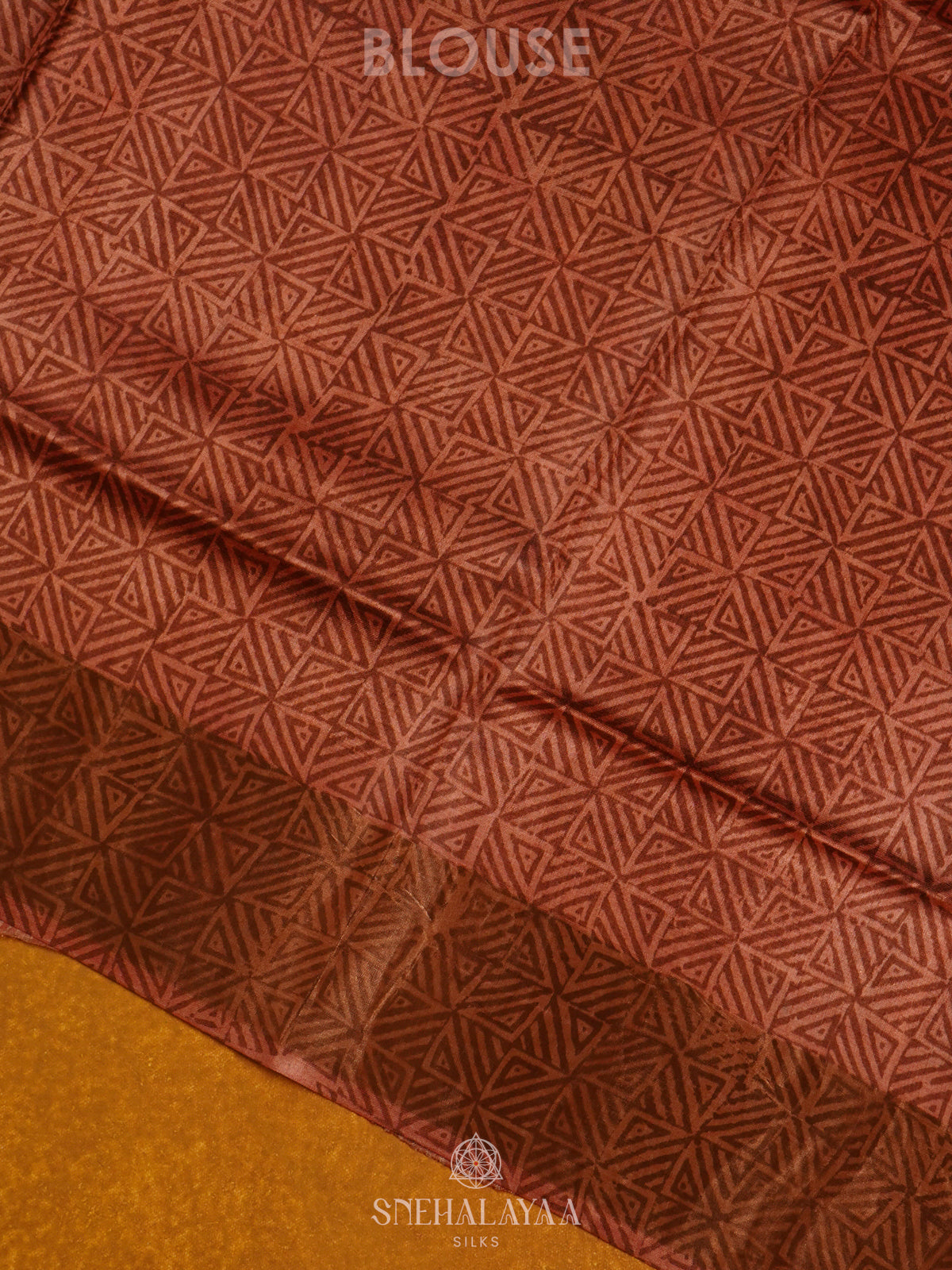 Brown Tussar Saree
