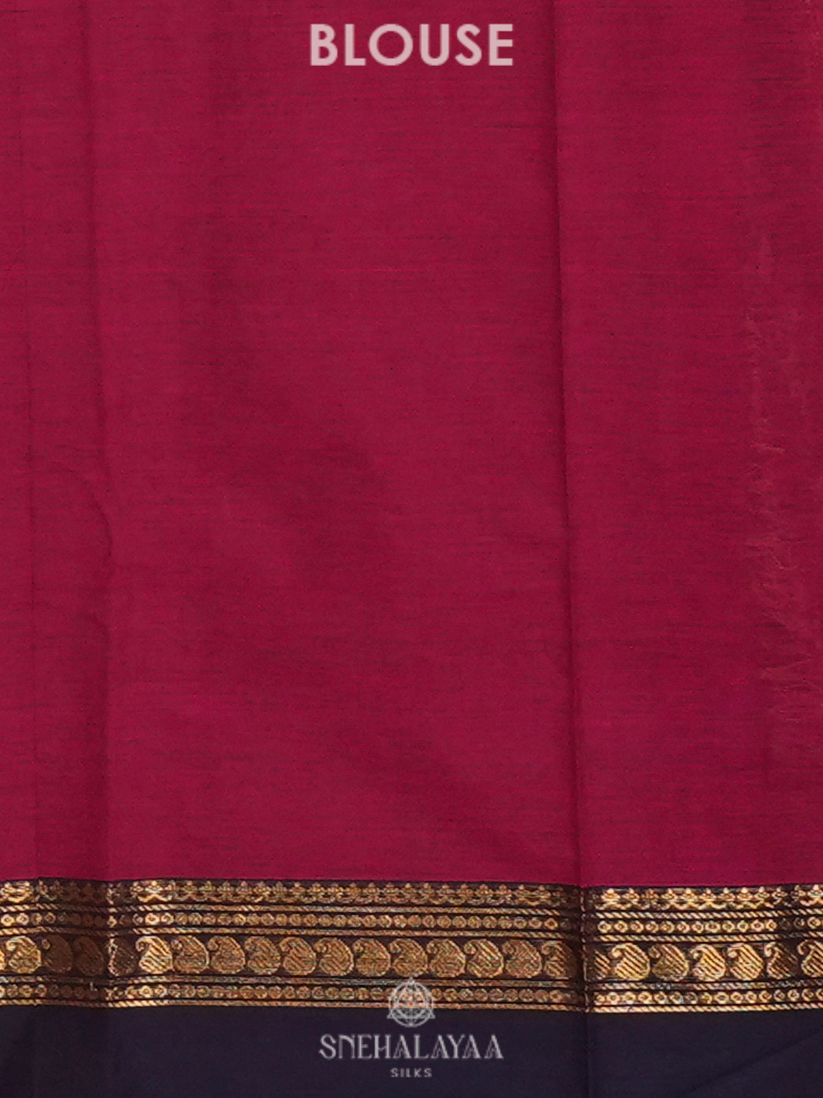 Magenta Chettinad Cotton Saree