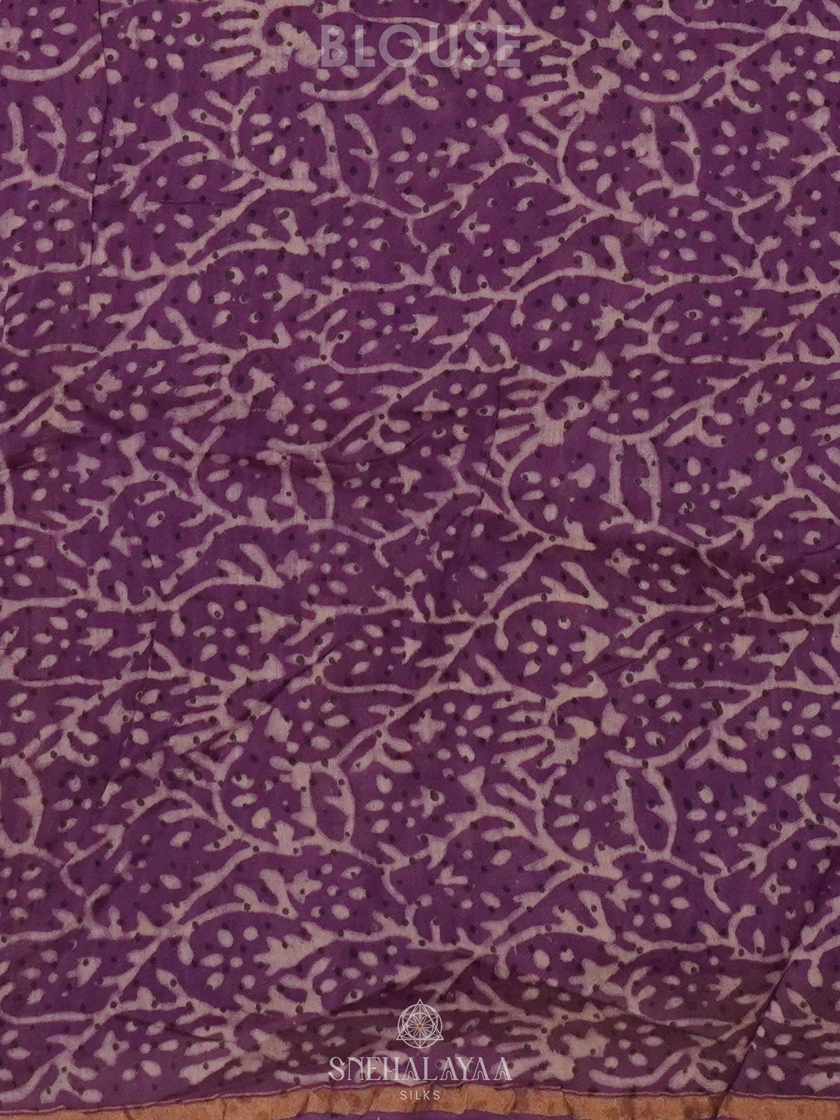 Black Chanderi Saree