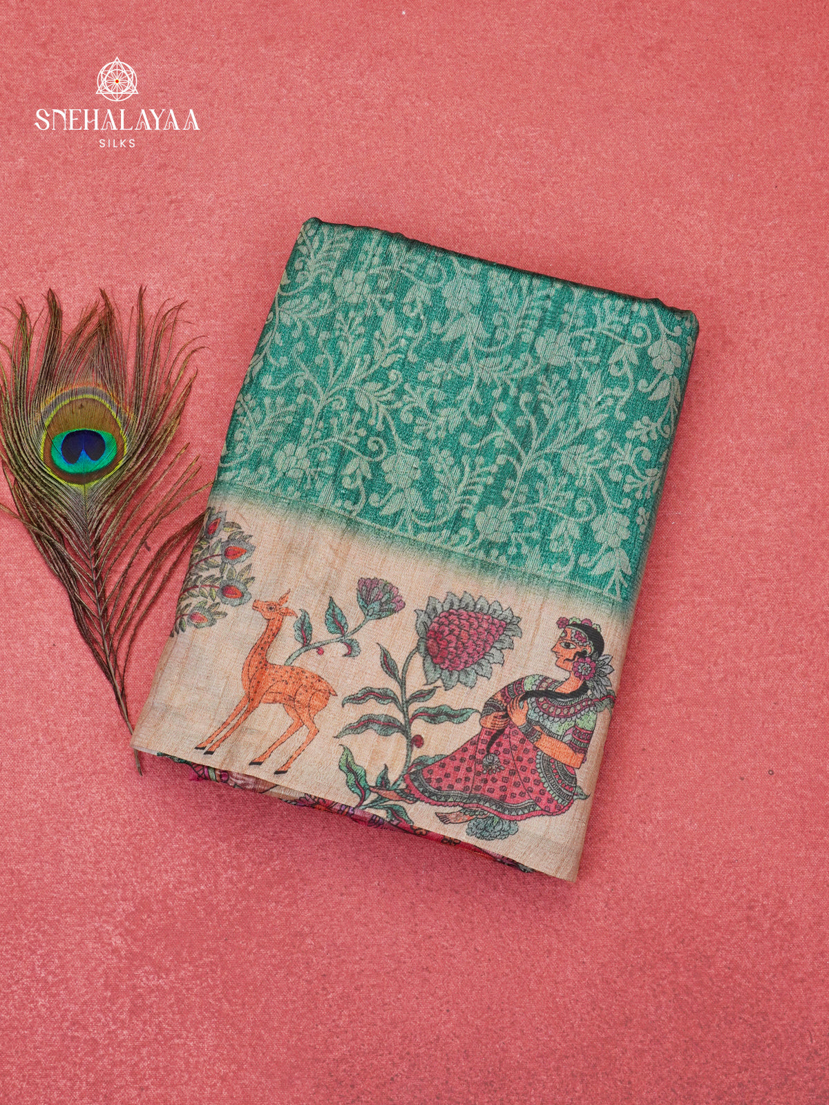 Ice Blue Banaras Saree