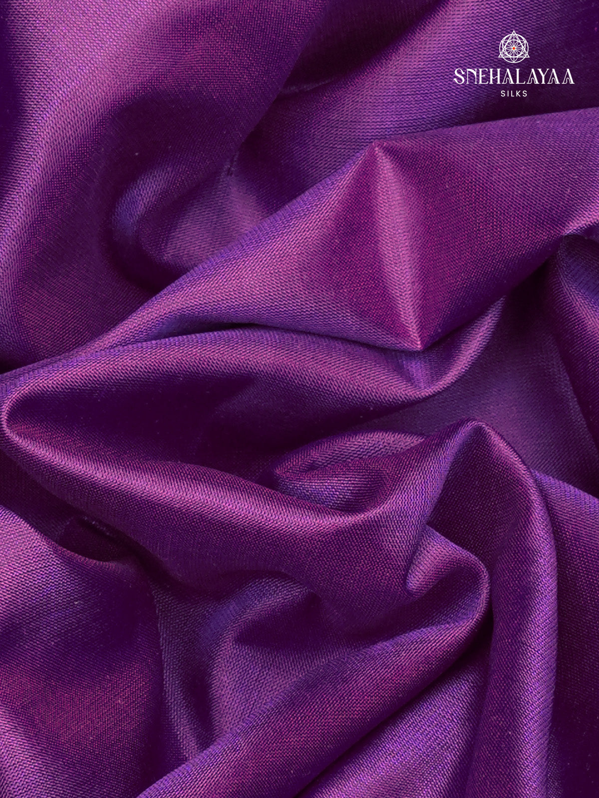 Violet Kanjivaram Soft Silk Saree