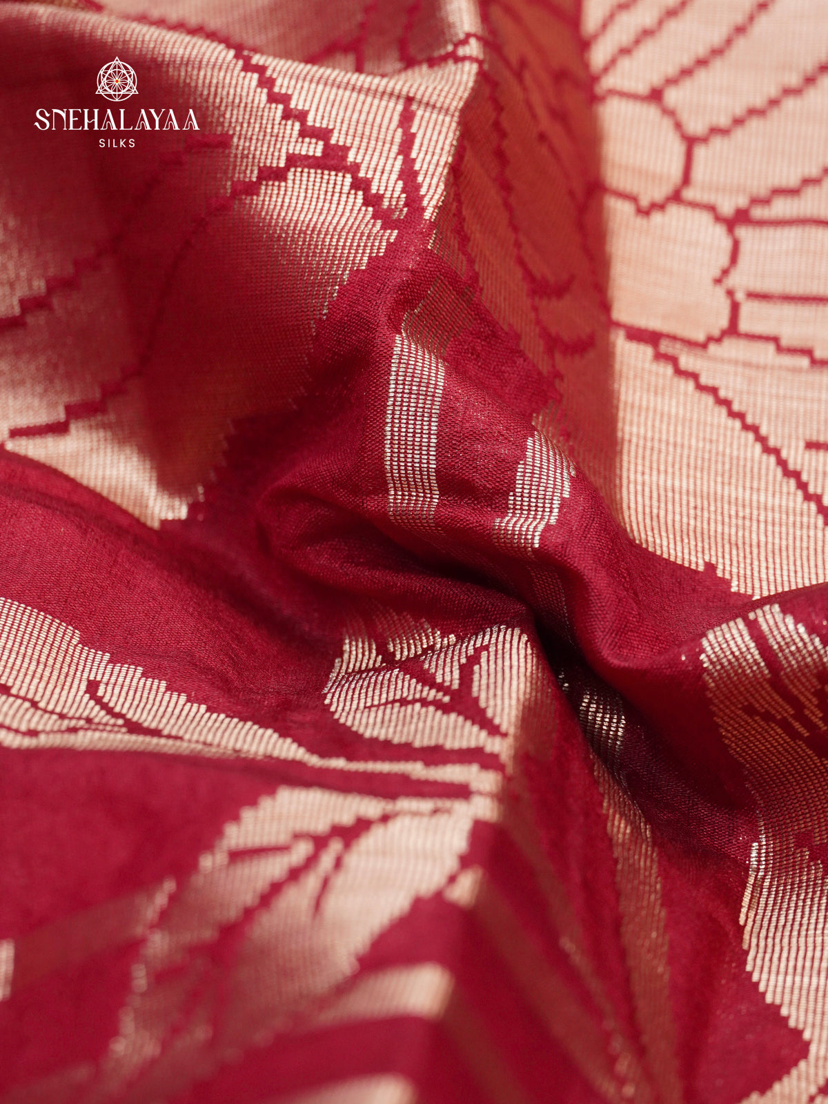 Red Banaras Silk Saree