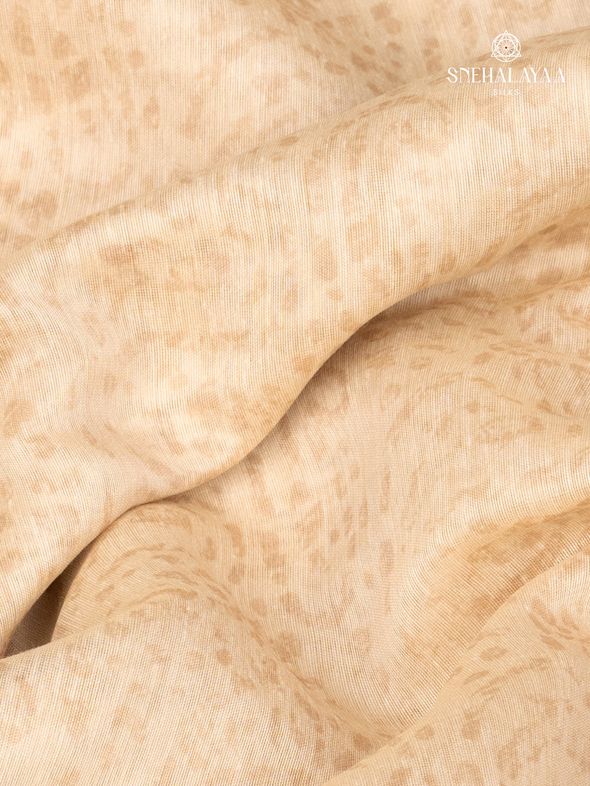 Cream With Black Border Linen Saree