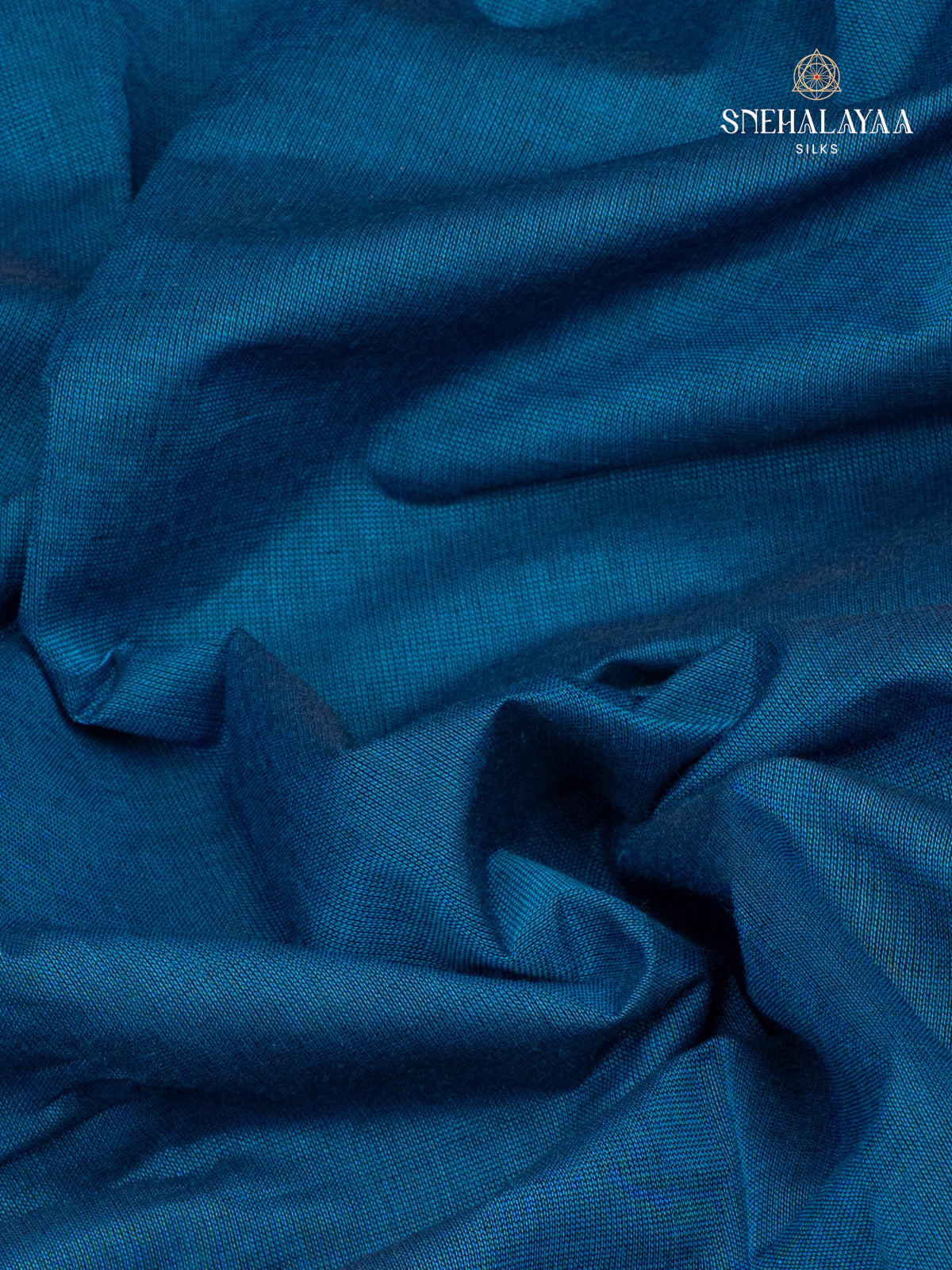 Blue Chettinad Cotton Saree