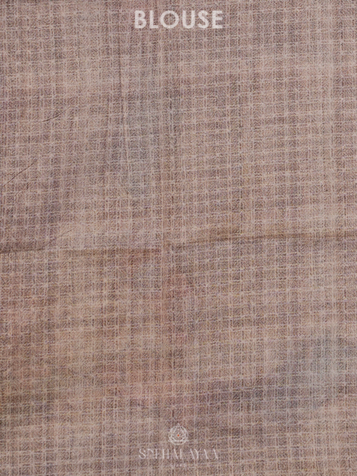 Beige Tussar Embroidery Saree