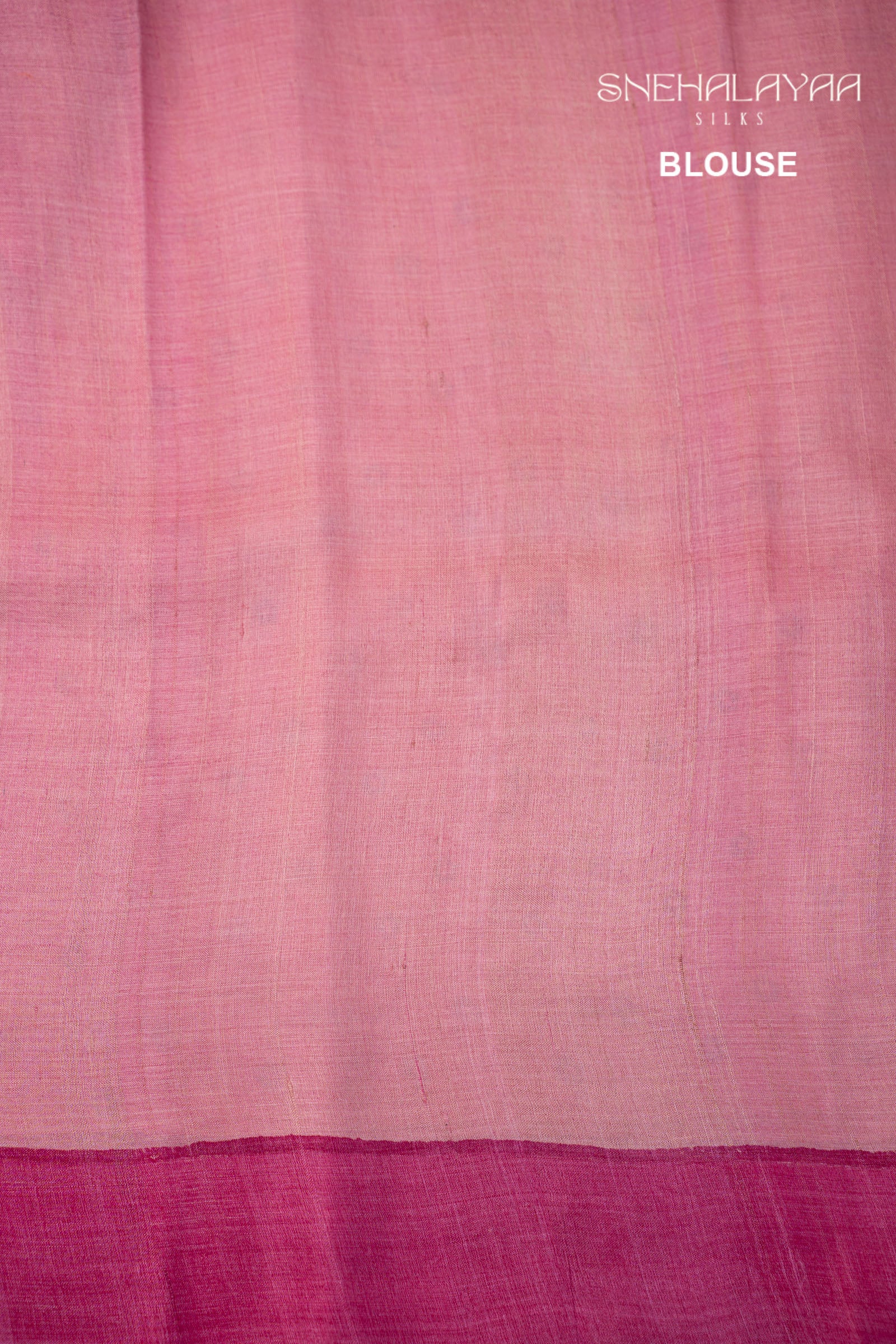 Pink Tussar Saree