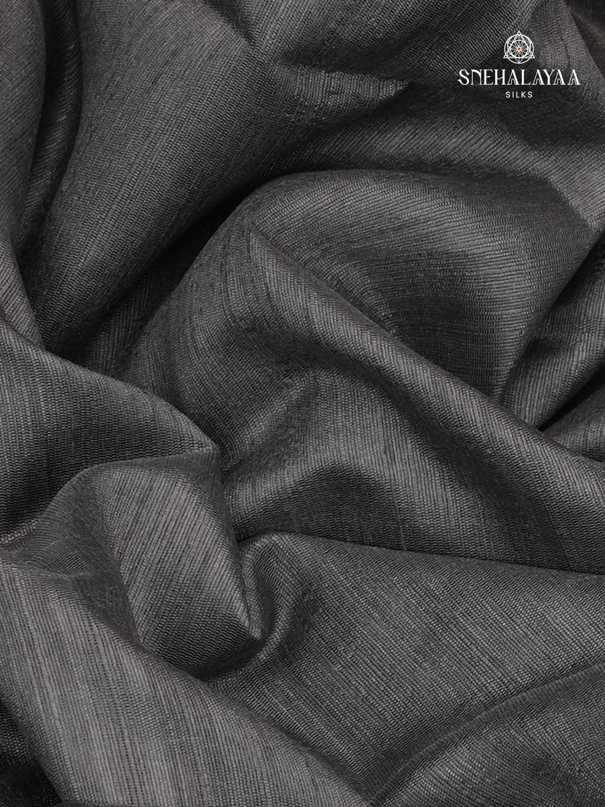 Grey Madhubani Printed Saree