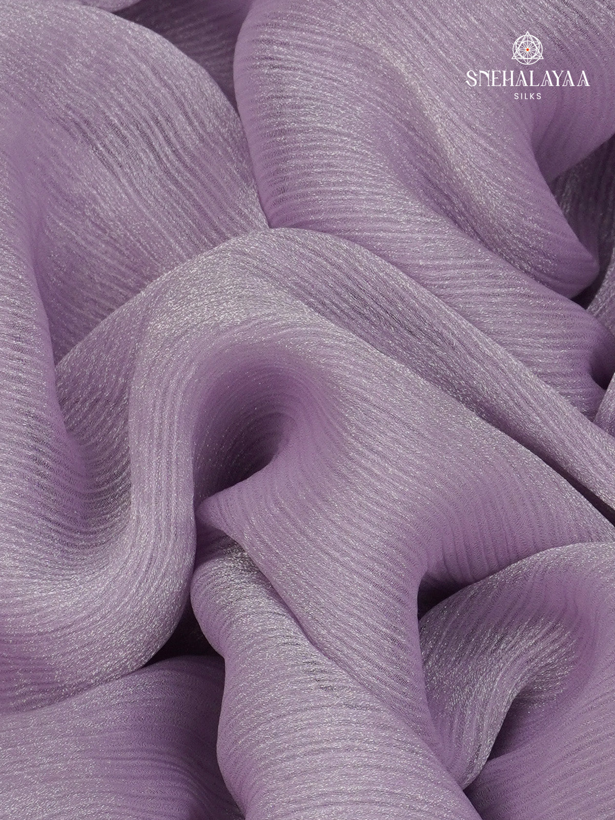 Lilac Designer Saree