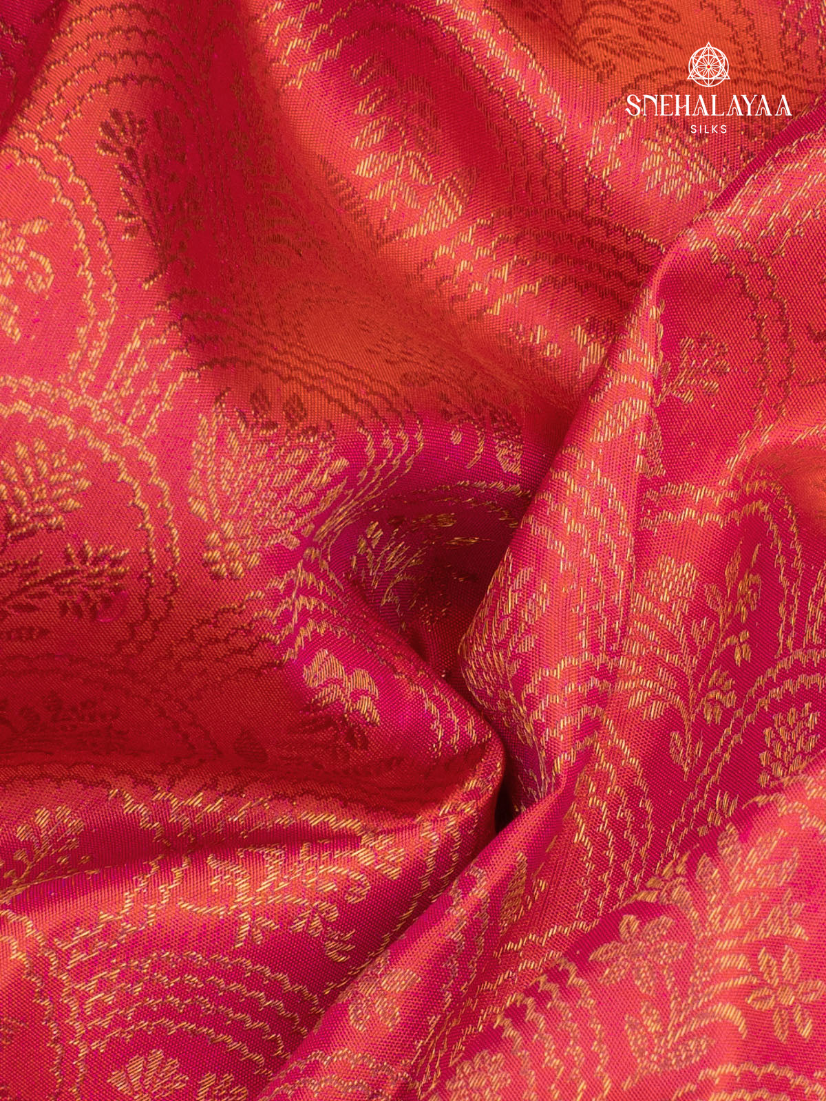 Pink Kanjivaram Silk Saree