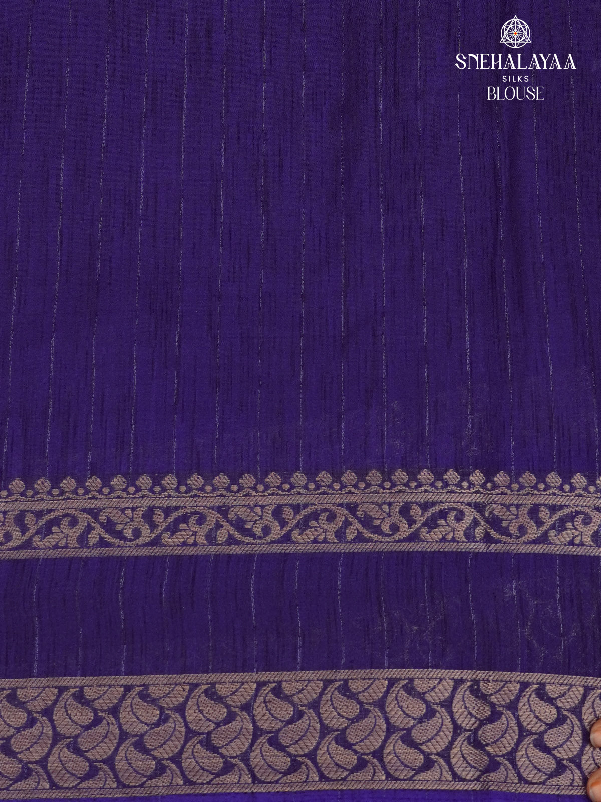Royal Blue Dola Silk Saree