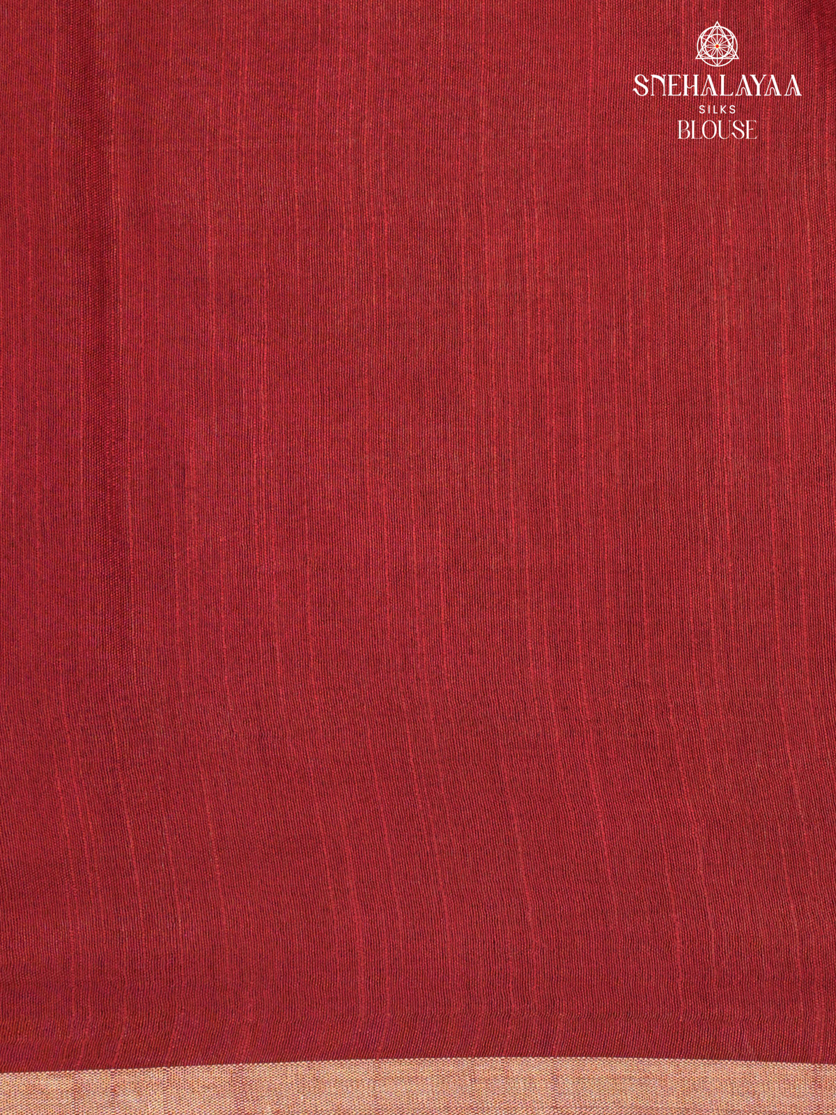 Maroon Bamboo Silk Saree