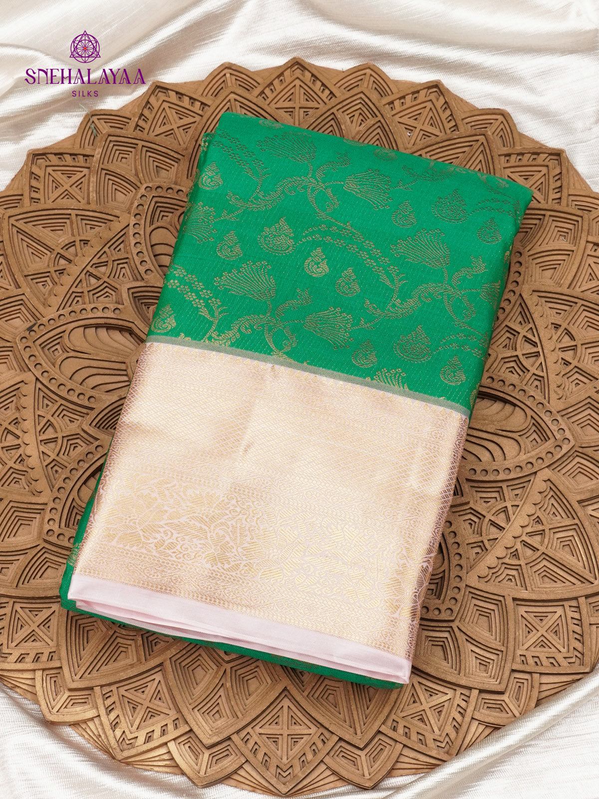 Green Art Silk Saree